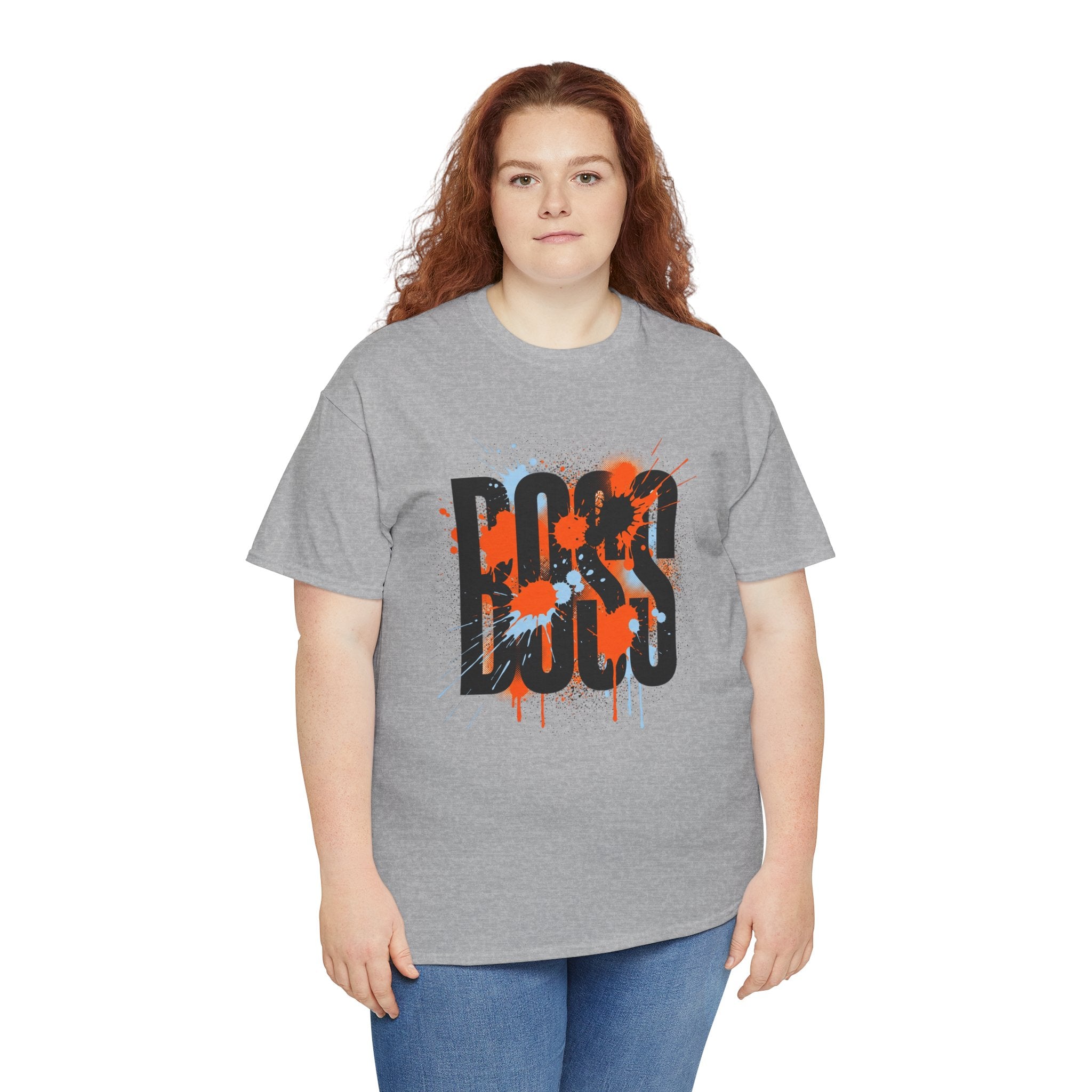 BOSS Graffiti Tee – Street Art Graphic T-Shirt