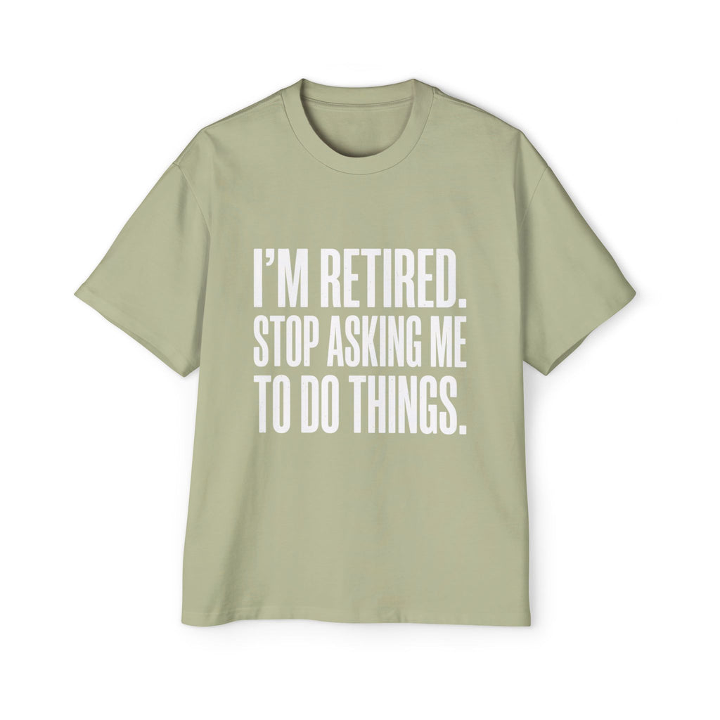 Ausgemustertes Oversized Baumwoll-T-Shirt