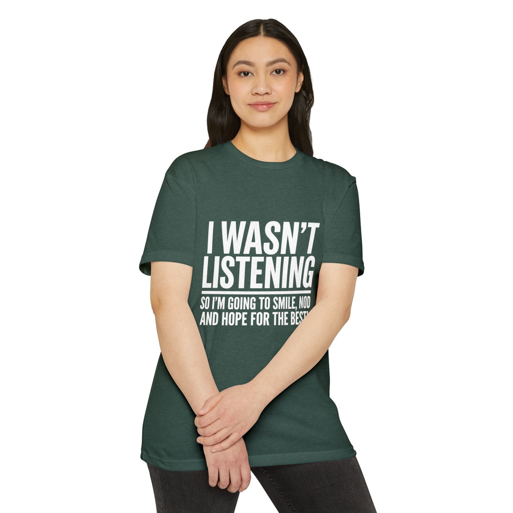 Graphic unisex soft cotton T‑Shirt — Funny Sarcastic Tee