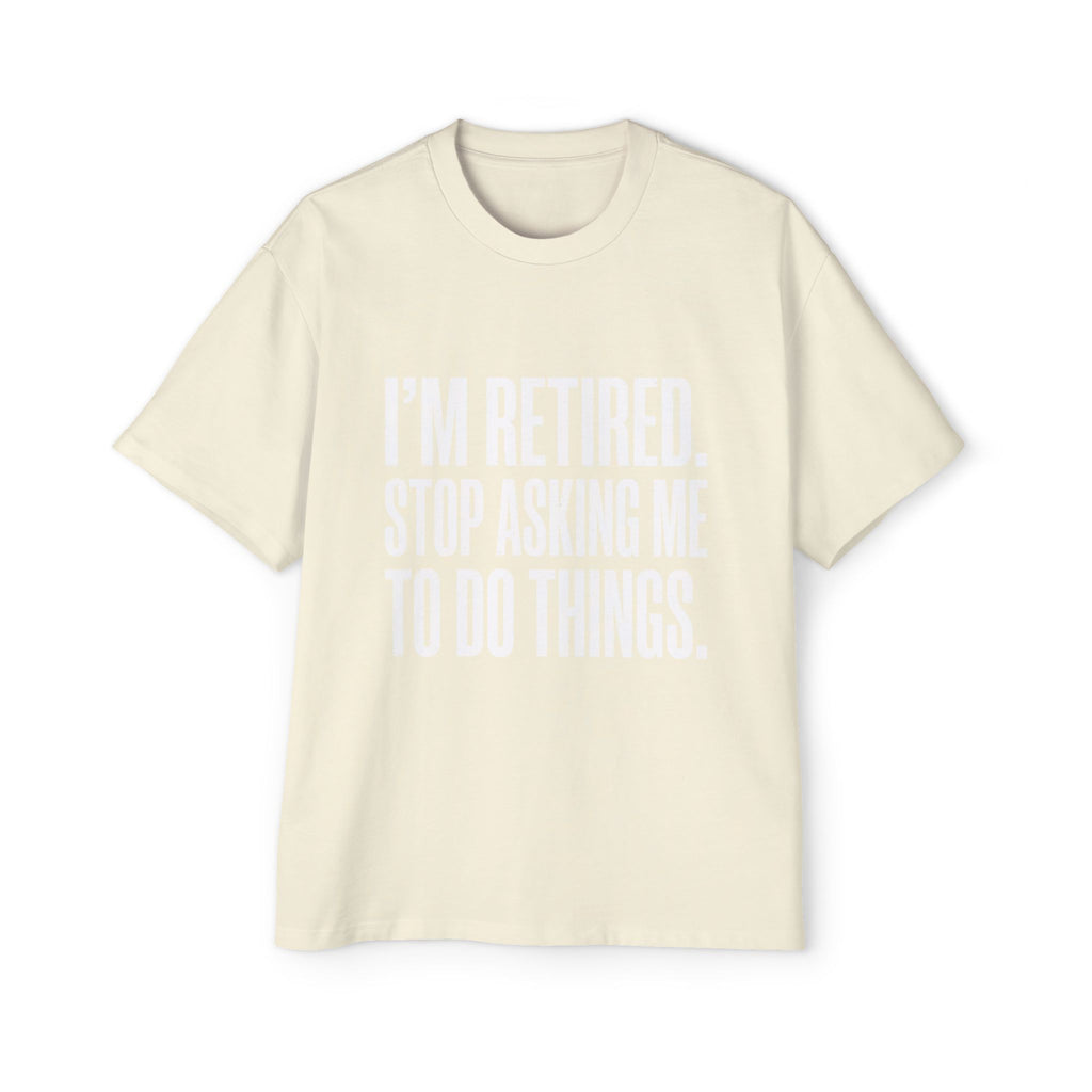 Ausgemustertes Oversized Baumwoll-T-Shirt