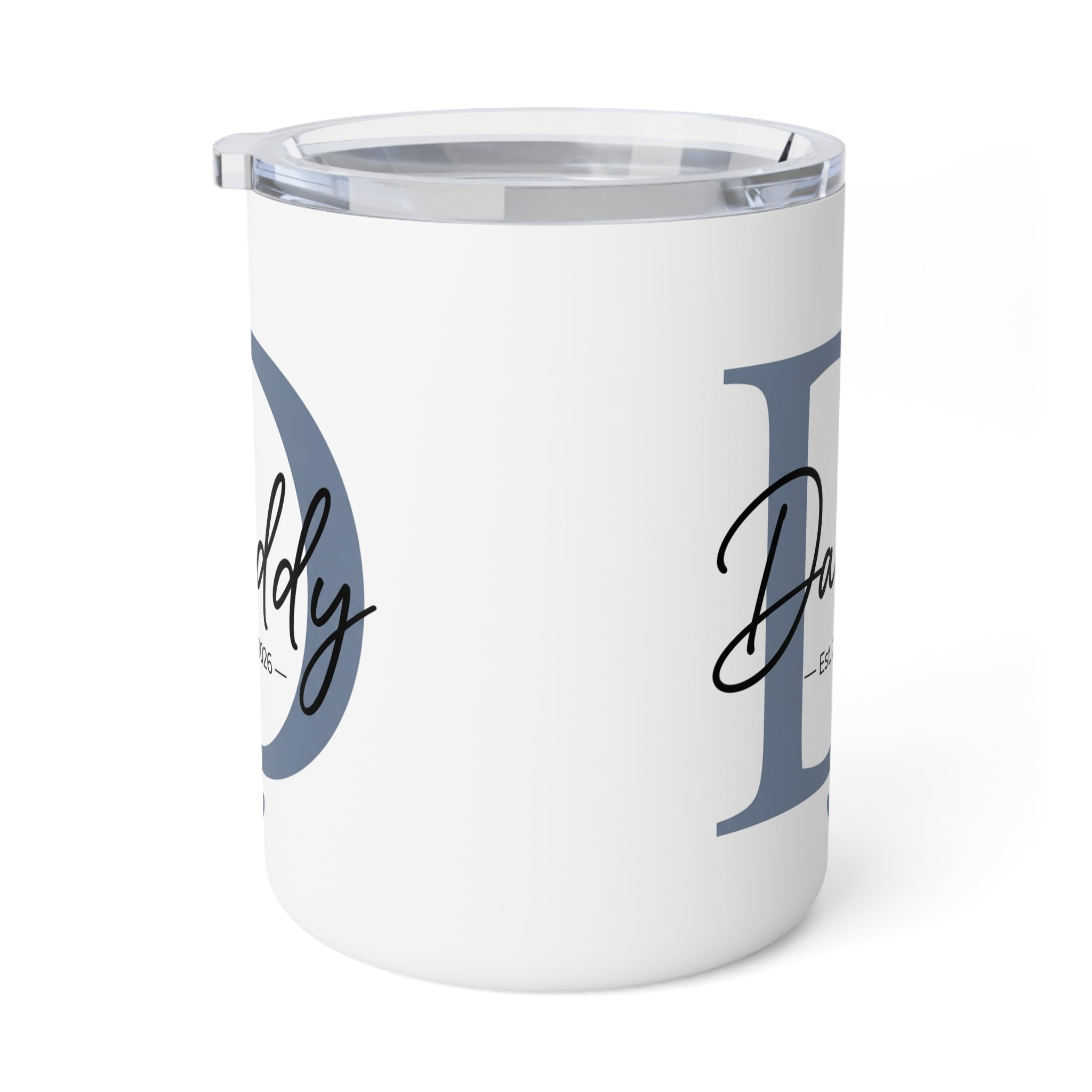 Personalized Initial Insulated Coffee Mug.