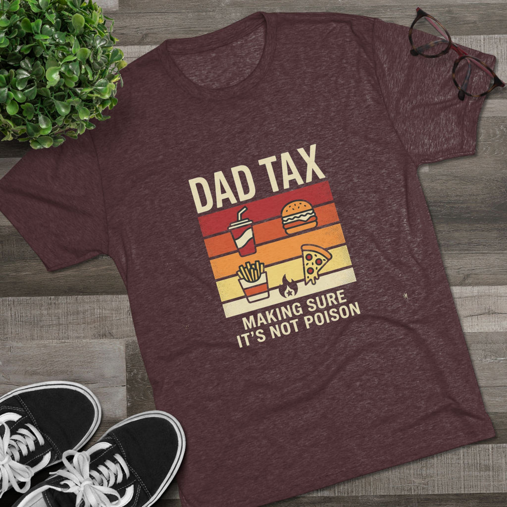 Papa-Steuer T-Shirt – Lustiges Retro-Food-Design
