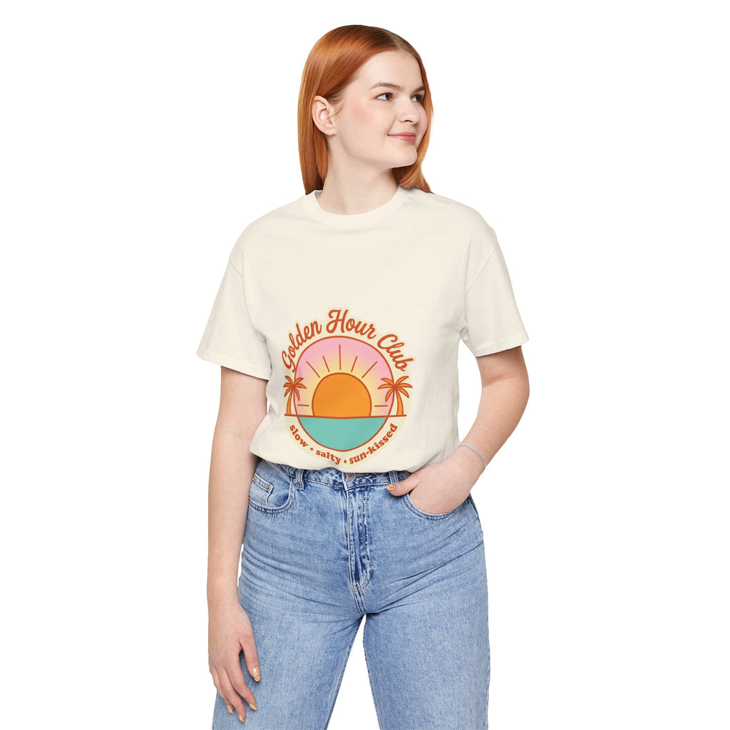 Golden Hour Club Tee | summer aesthetic, coastal vibes