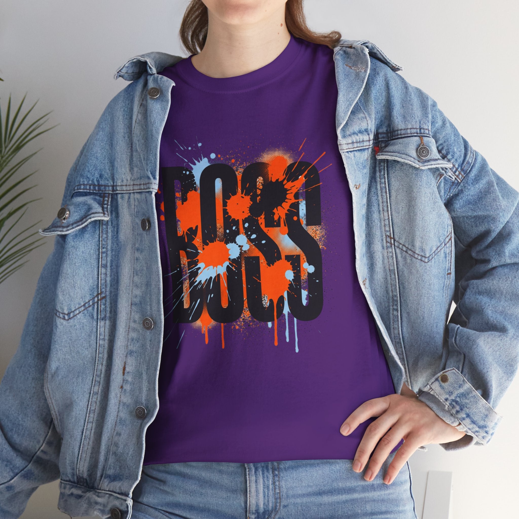 BOSS Graffiti Tee – Street Art Graphic T-Shirt