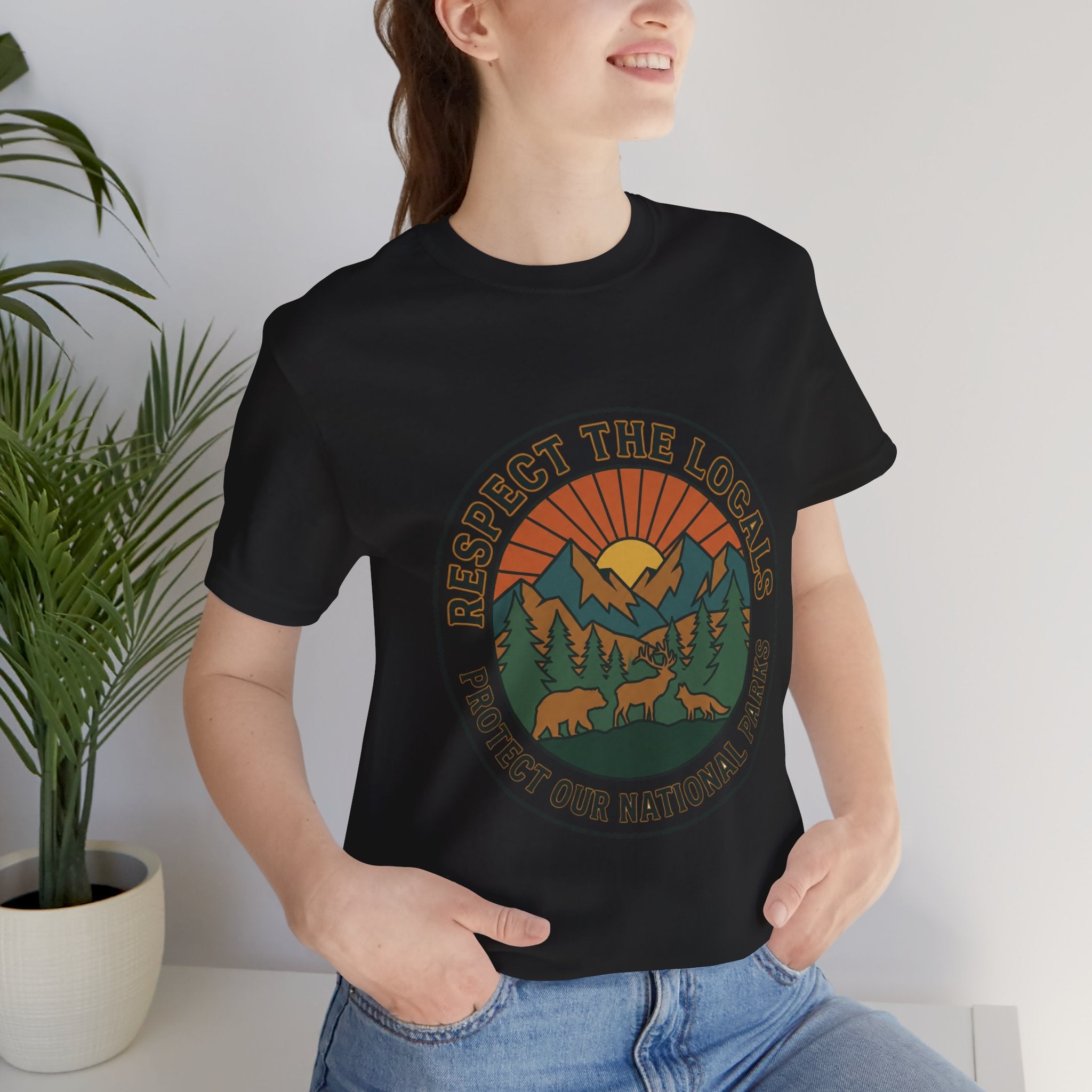T-Shirt "Schützt unsere Nationalparks"
