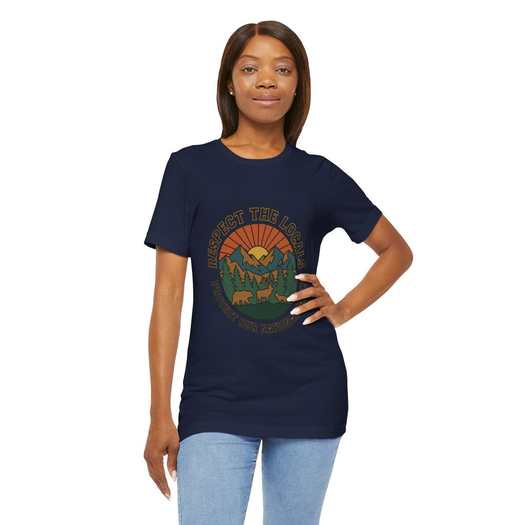 T-Shirt "Schützt unsere Nationalparks"