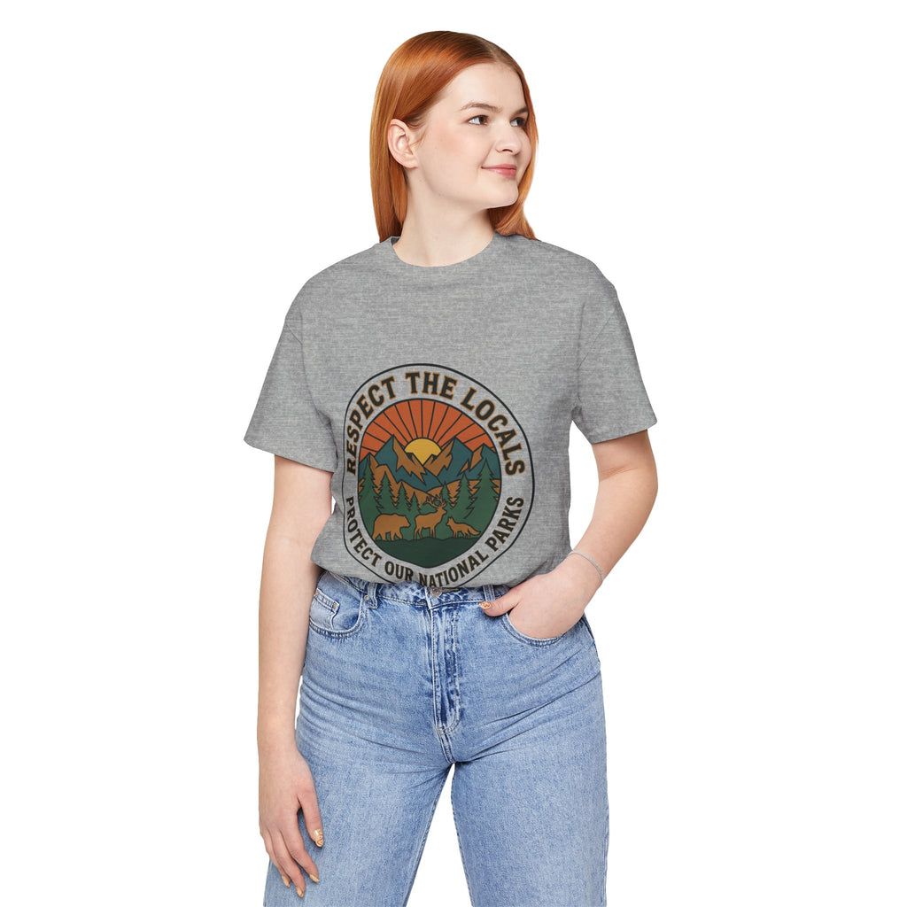T-Shirt "Schützt unsere Nationalparks"
