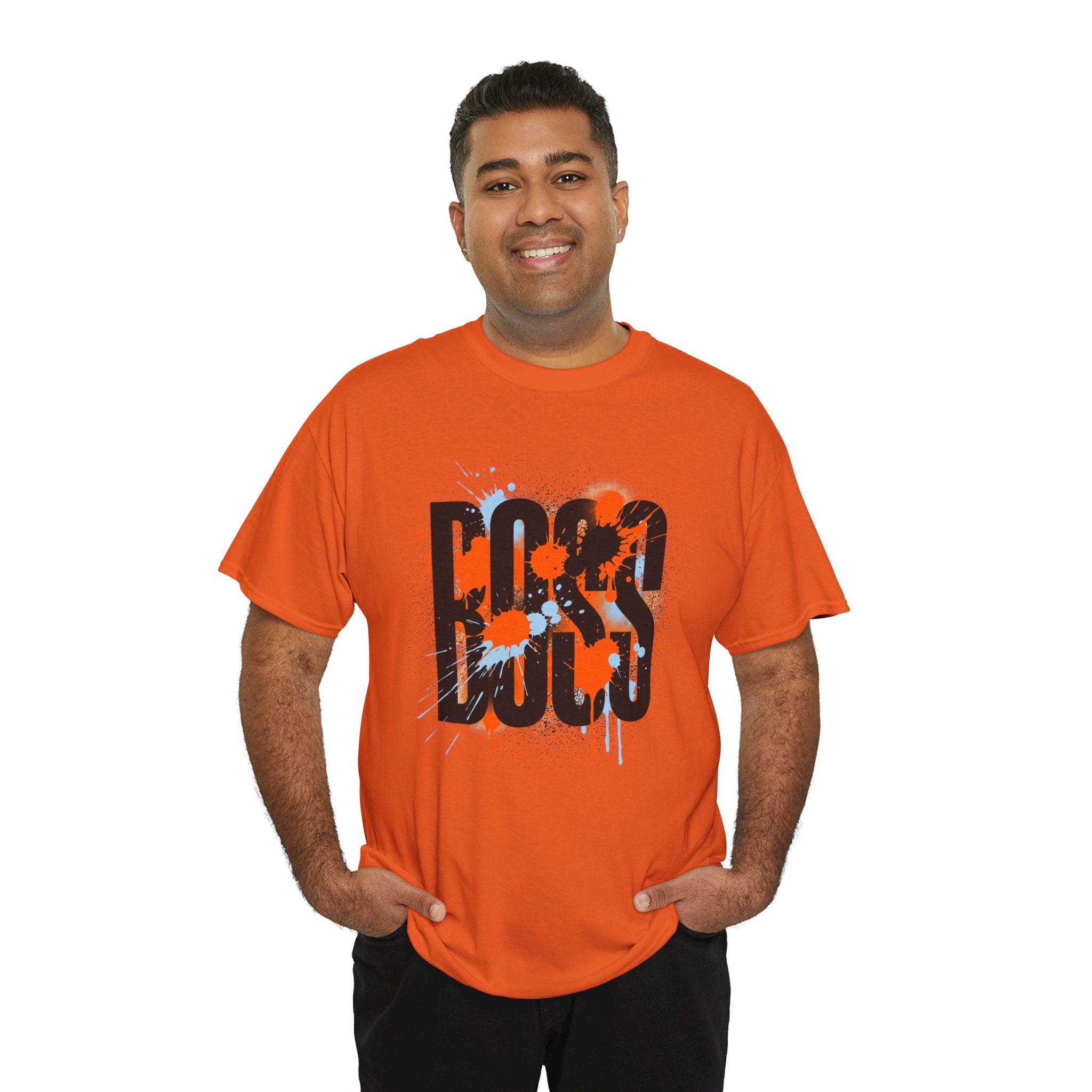 BOSS Graffiti Tee – Street Art Graphic T-Shirt