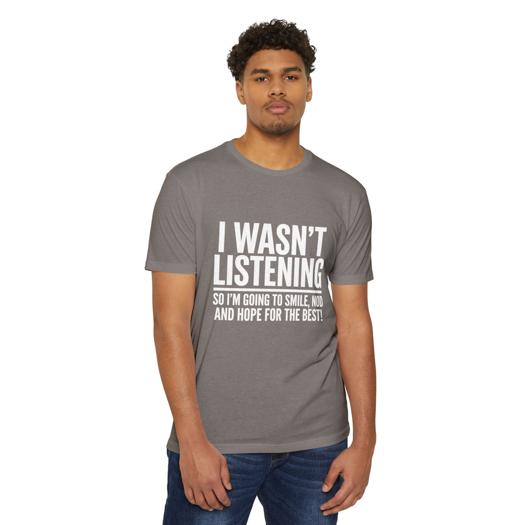 Graphic unisex soft cotton T‑Shirt — Funny Sarcastic Tee