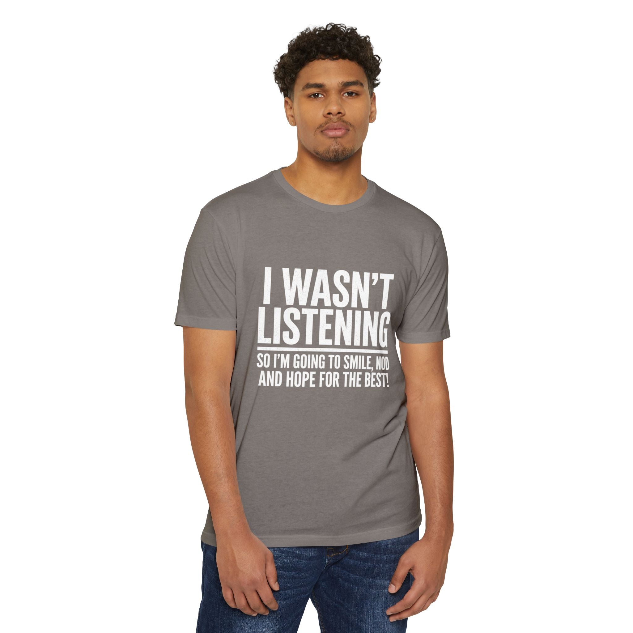 Graphic unisex soft cotton T‑Shirt — Funny Sarcastic Tee