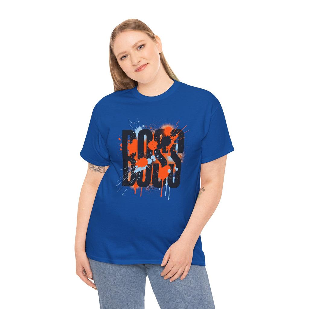 BOSS Graffiti Tee – Street Art Graphic T-Shirt