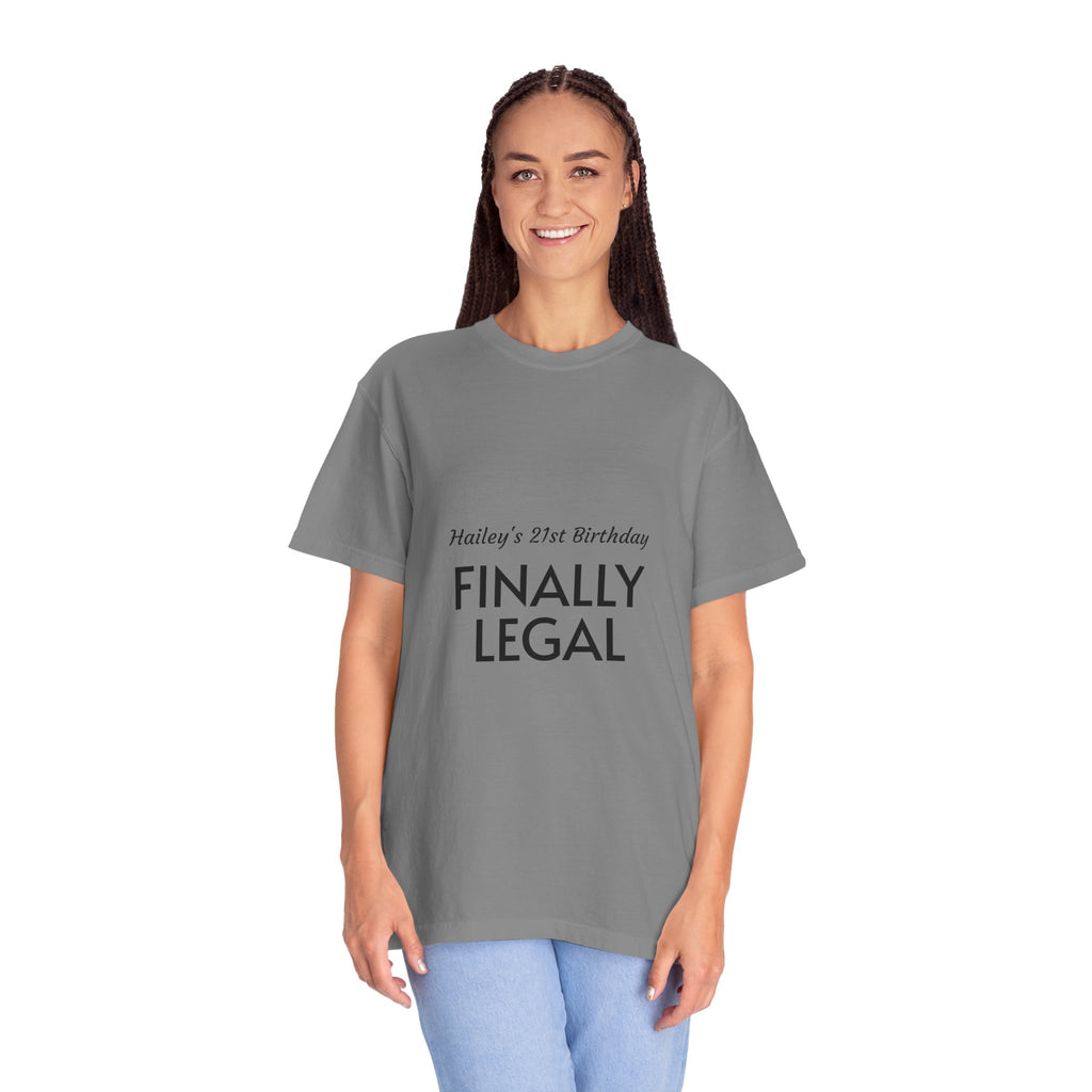 Finally Legal 21st Birthday T-Shirt