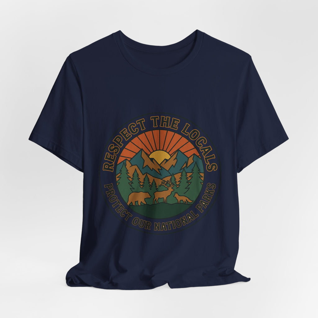 T-Shirt "Schützt unsere Nationalparks"