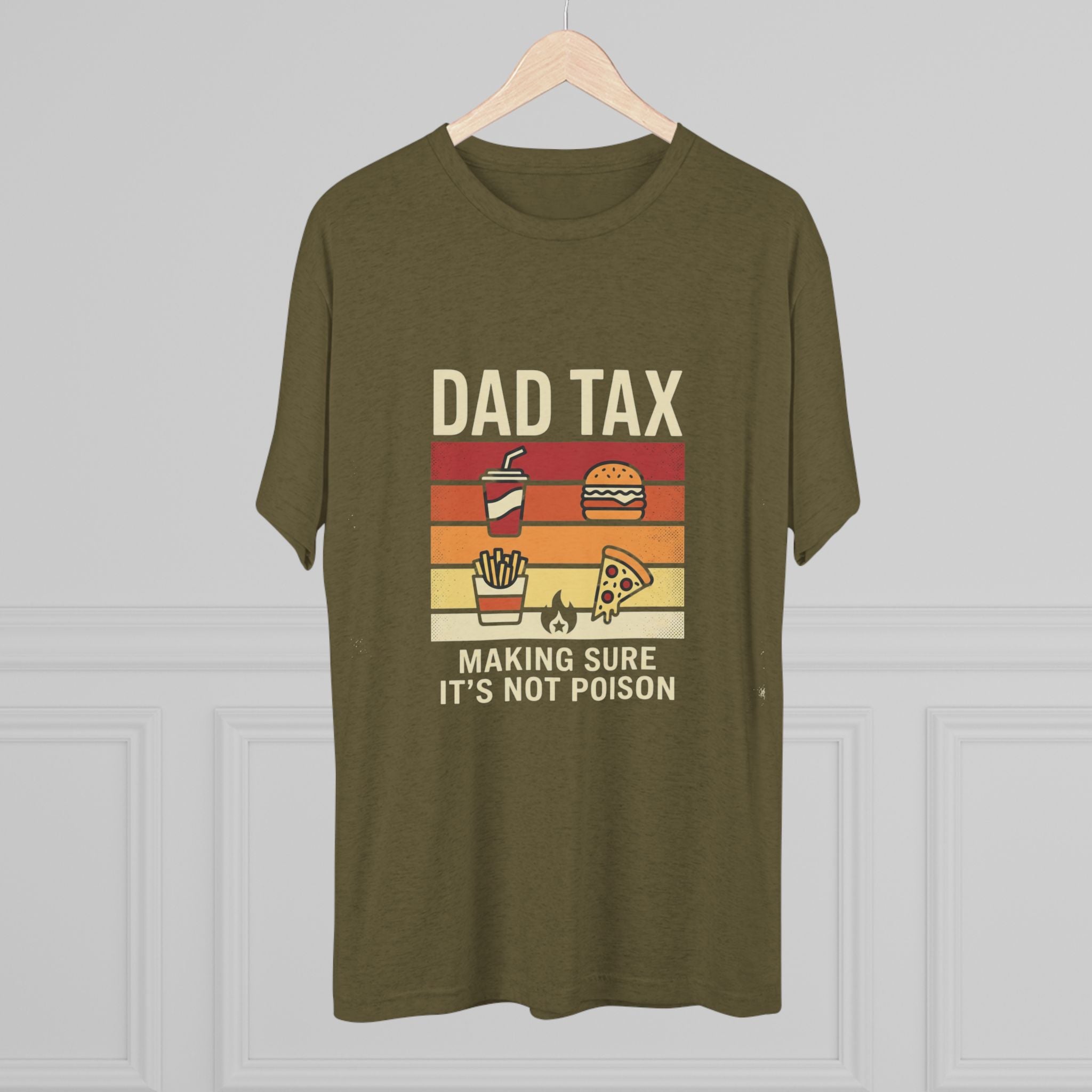 Papa-Steuer T-Shirt – Lustiges Retro-Food-Design