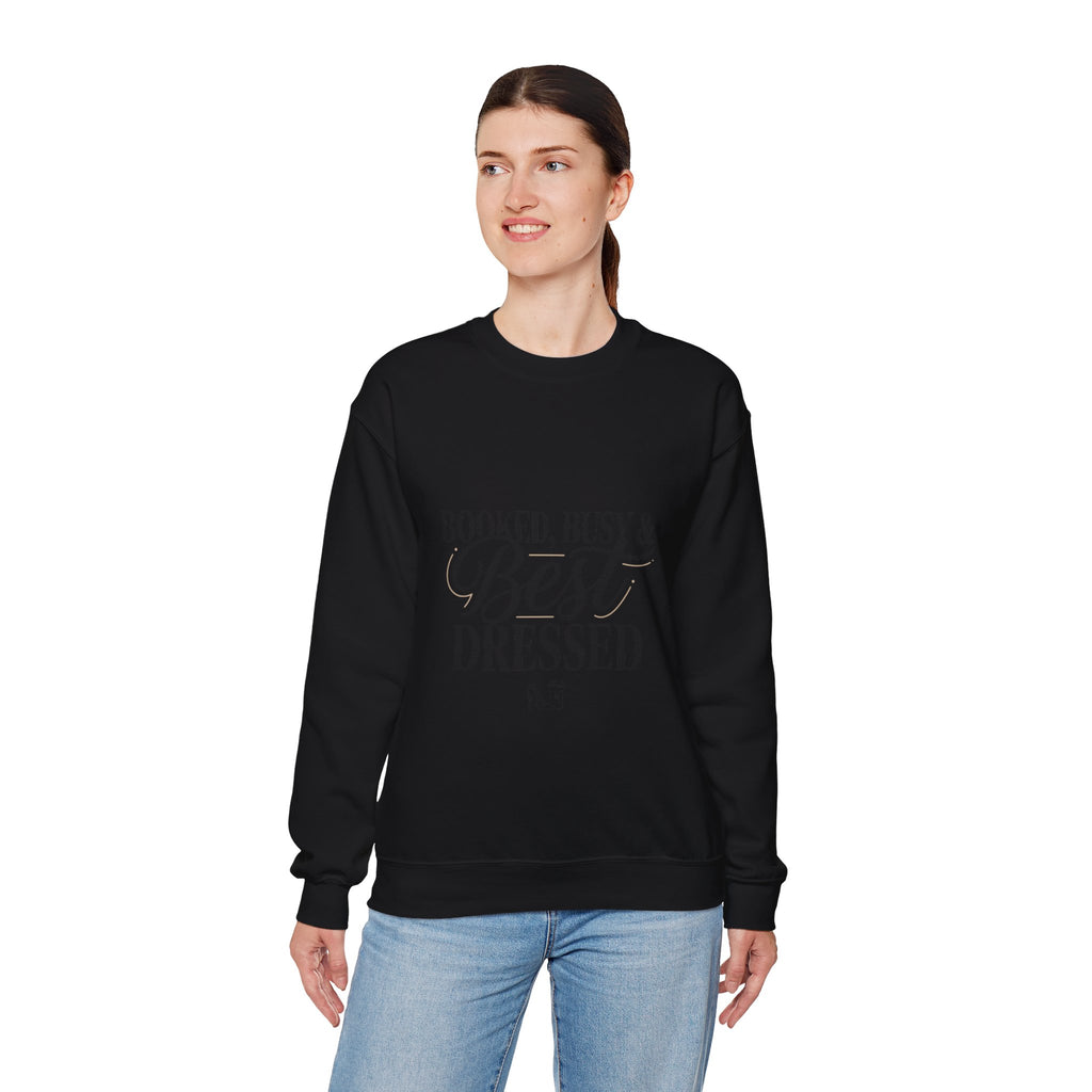 Booked Busy & Best Dressed Sweatshirt | Parisian chic, Boss energy