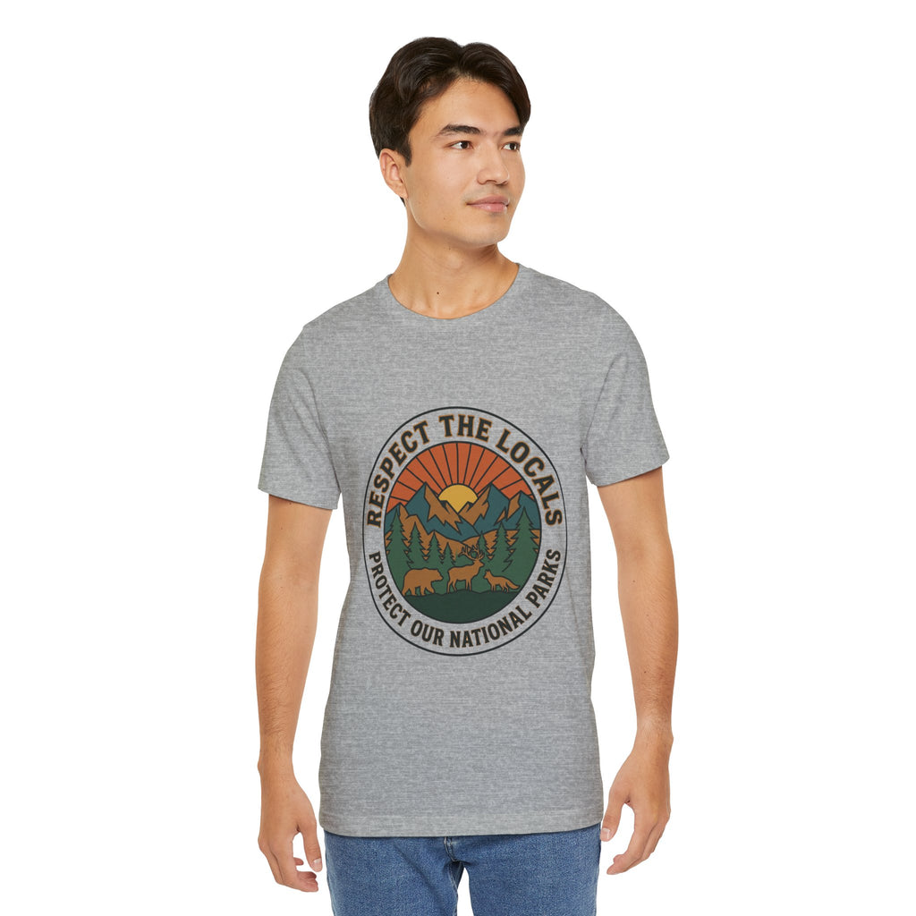 T-Shirt "Schützt unsere Nationalparks"