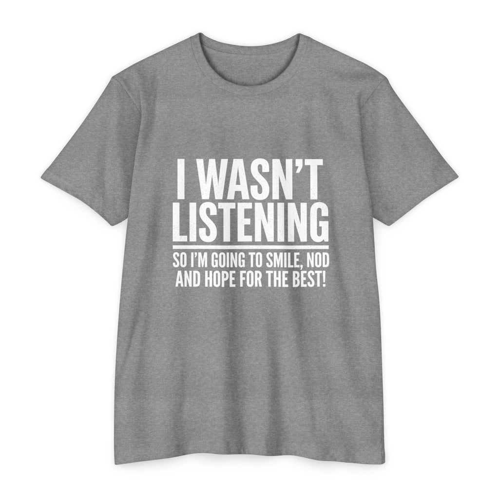 Graphic unisex soft cotton T‑Shirt — Funny Sarcastic Tee
