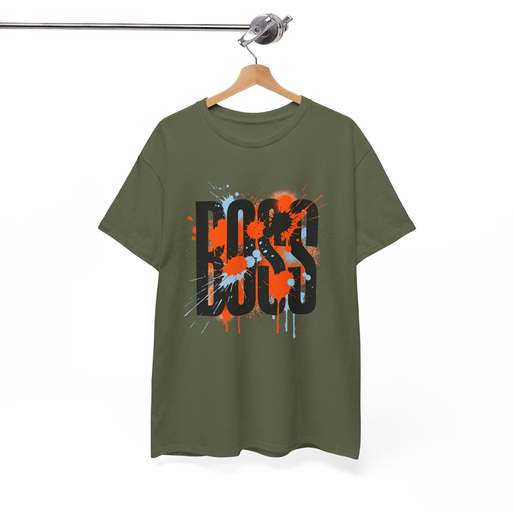 BOSS Graffiti Tee – Street Art Graphic T-Shirt