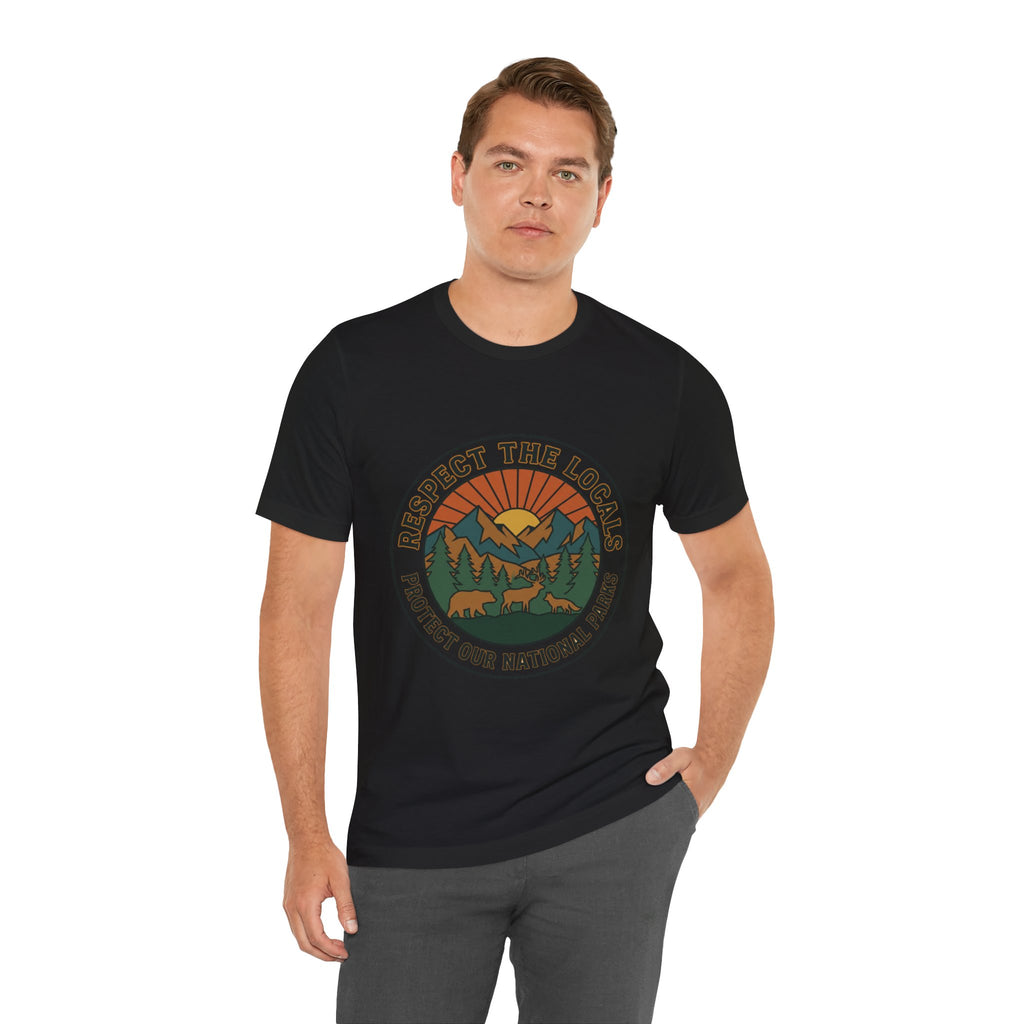 T-Shirt "Schützt unsere Nationalparks"