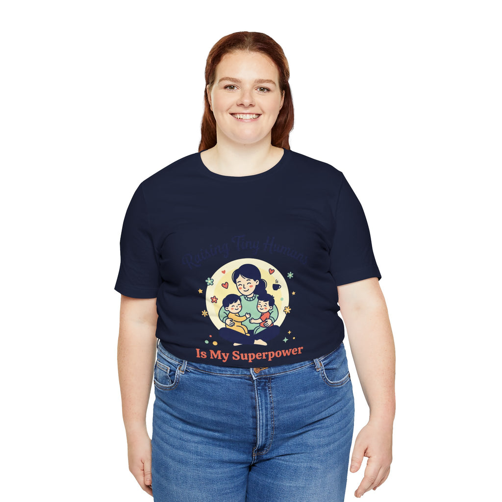 T-Shirt Kleine Menschen aufziehen | Muttertag, Mama-Leben, sentimental