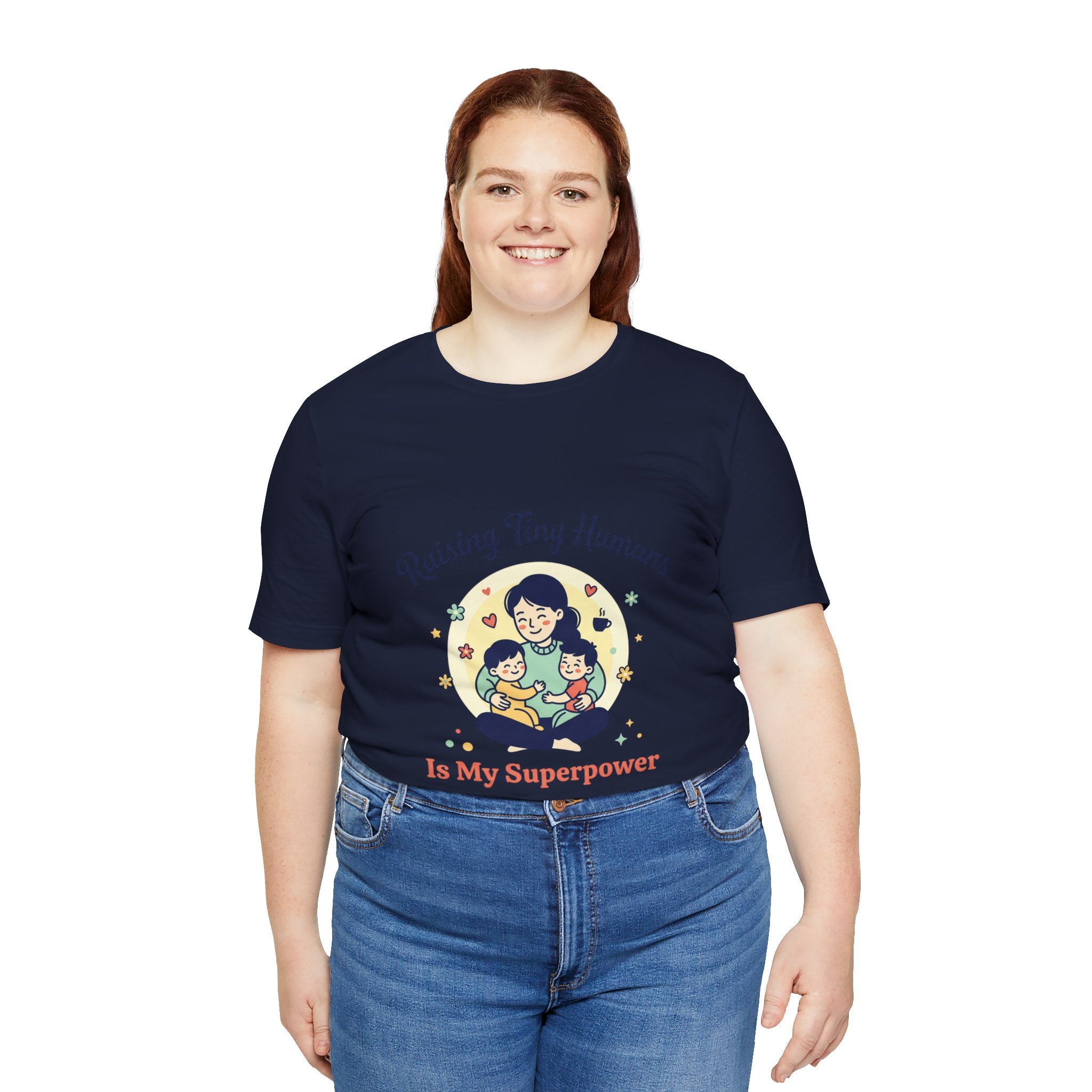 T-Shirt Kleine Menschen aufziehen | Muttertag, Mama-Leben, sentimental