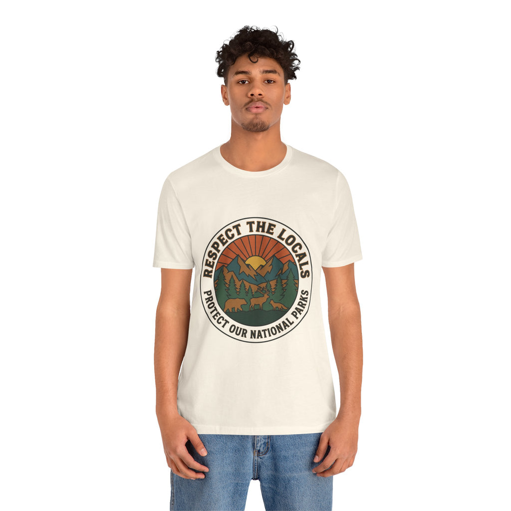 T-Shirt "Schützt unsere Nationalparks"