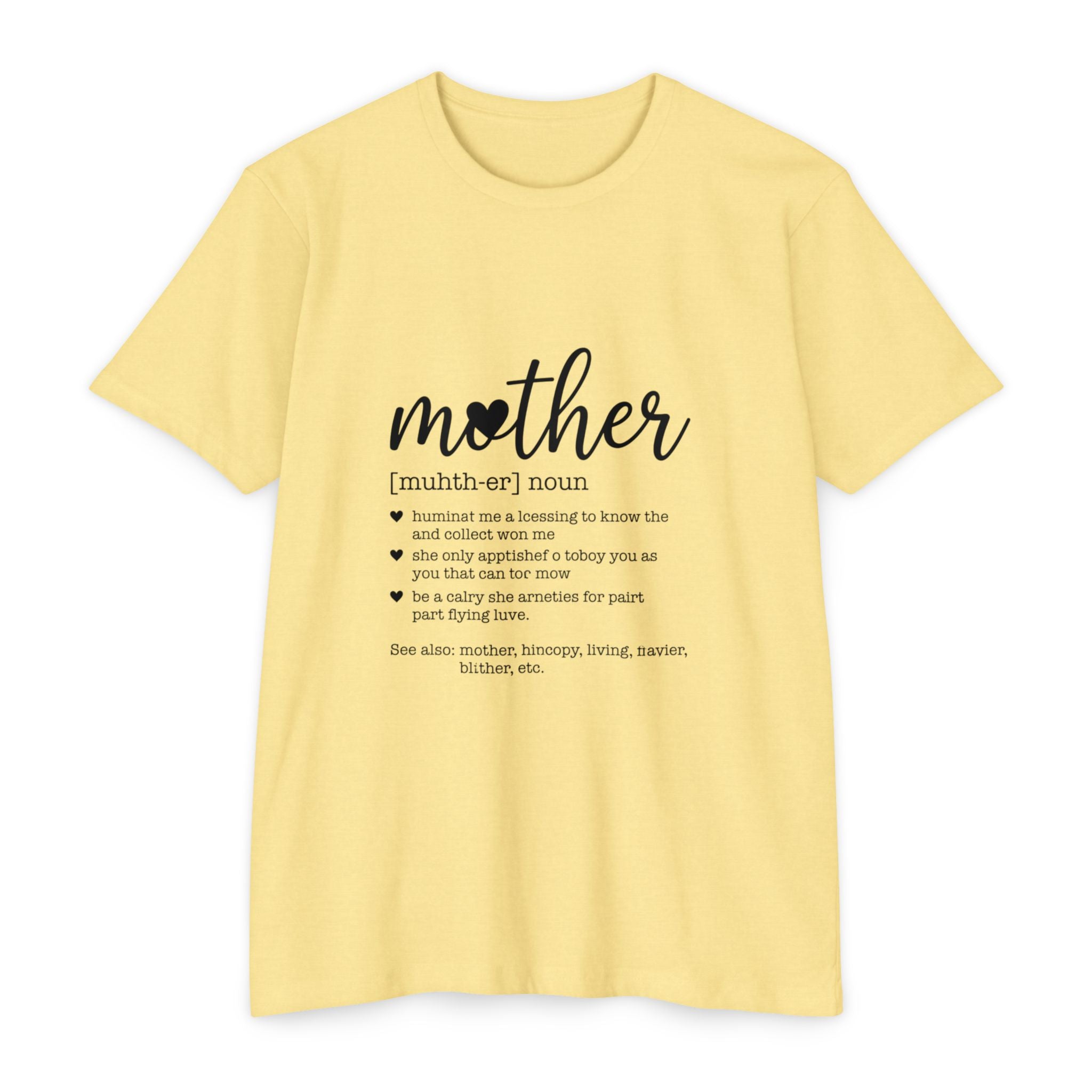 cotton T-Shirt Mom Gift for Mother's Day