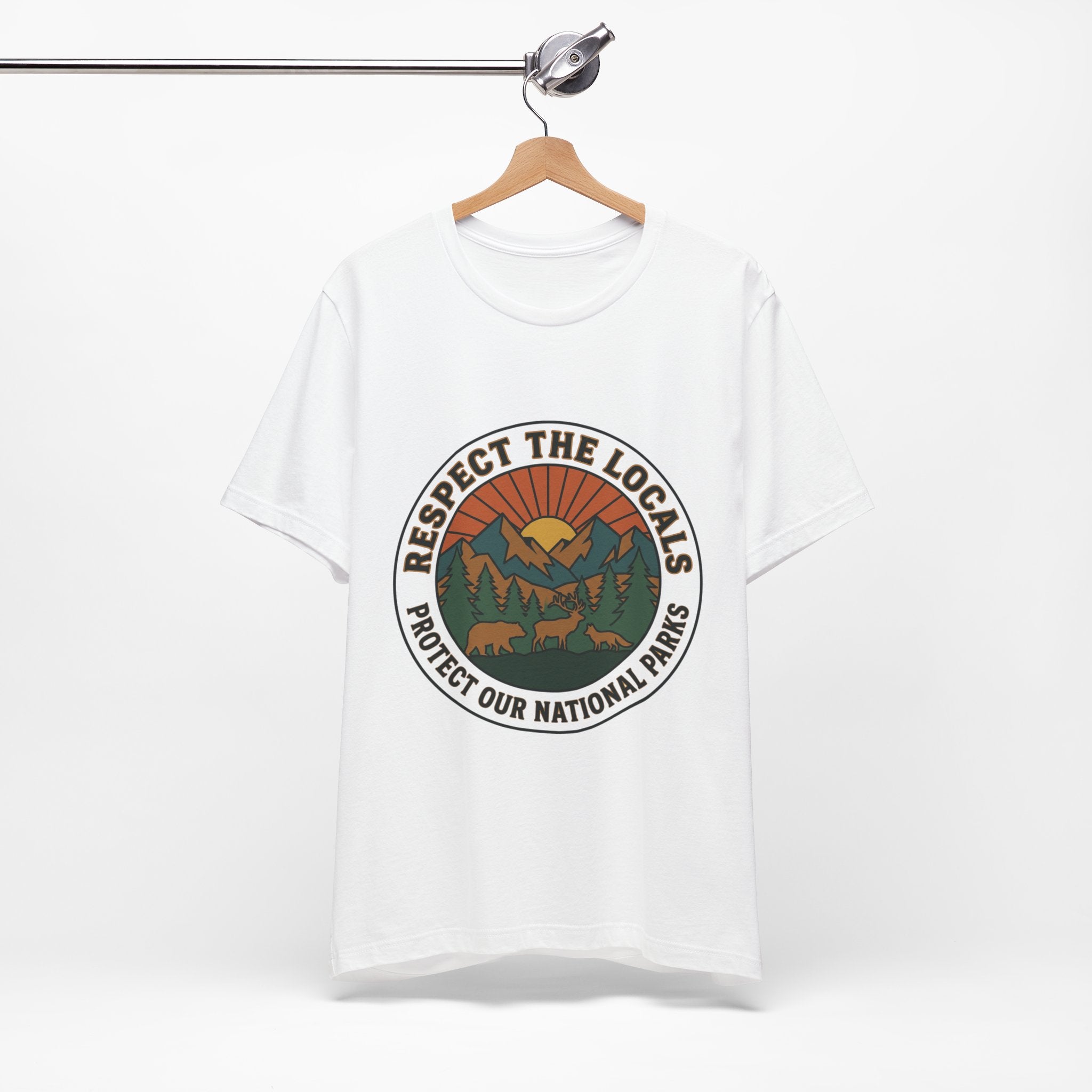 T-Shirt "Schützt unsere Nationalparks"