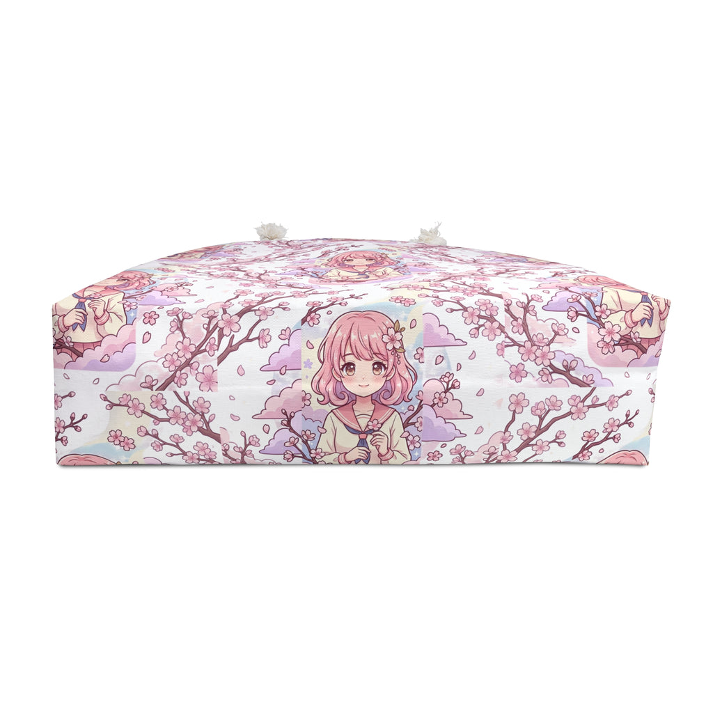 Floral Weekender-Tasche für Mädchen – niedliches Blumendesign für Frauen