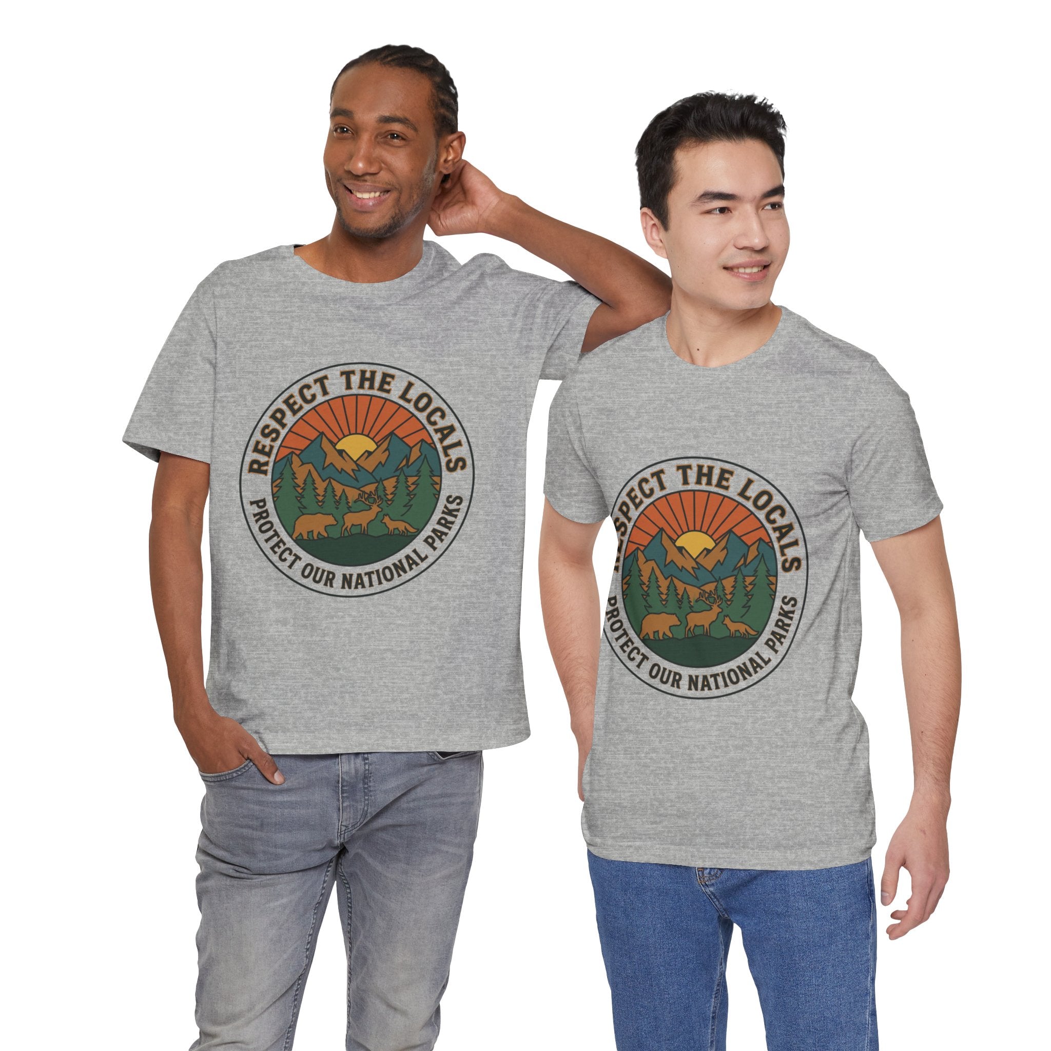 T-Shirt "Schützt unsere Nationalparks"