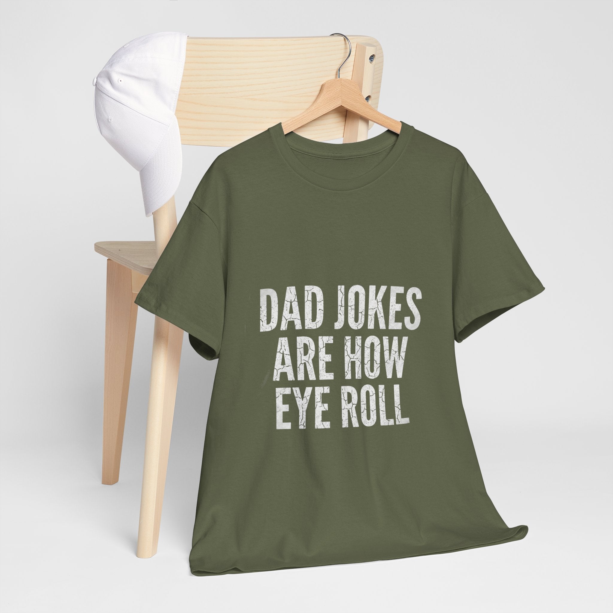 Dad Jokes Are How Eye Roll Unisex Cotton T‑Shirt