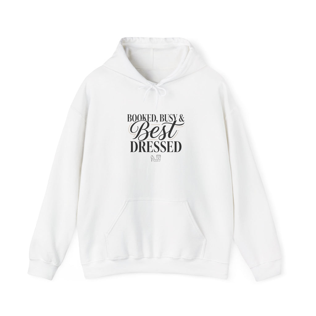 Booked, Busy & Best Dressed Hoodie