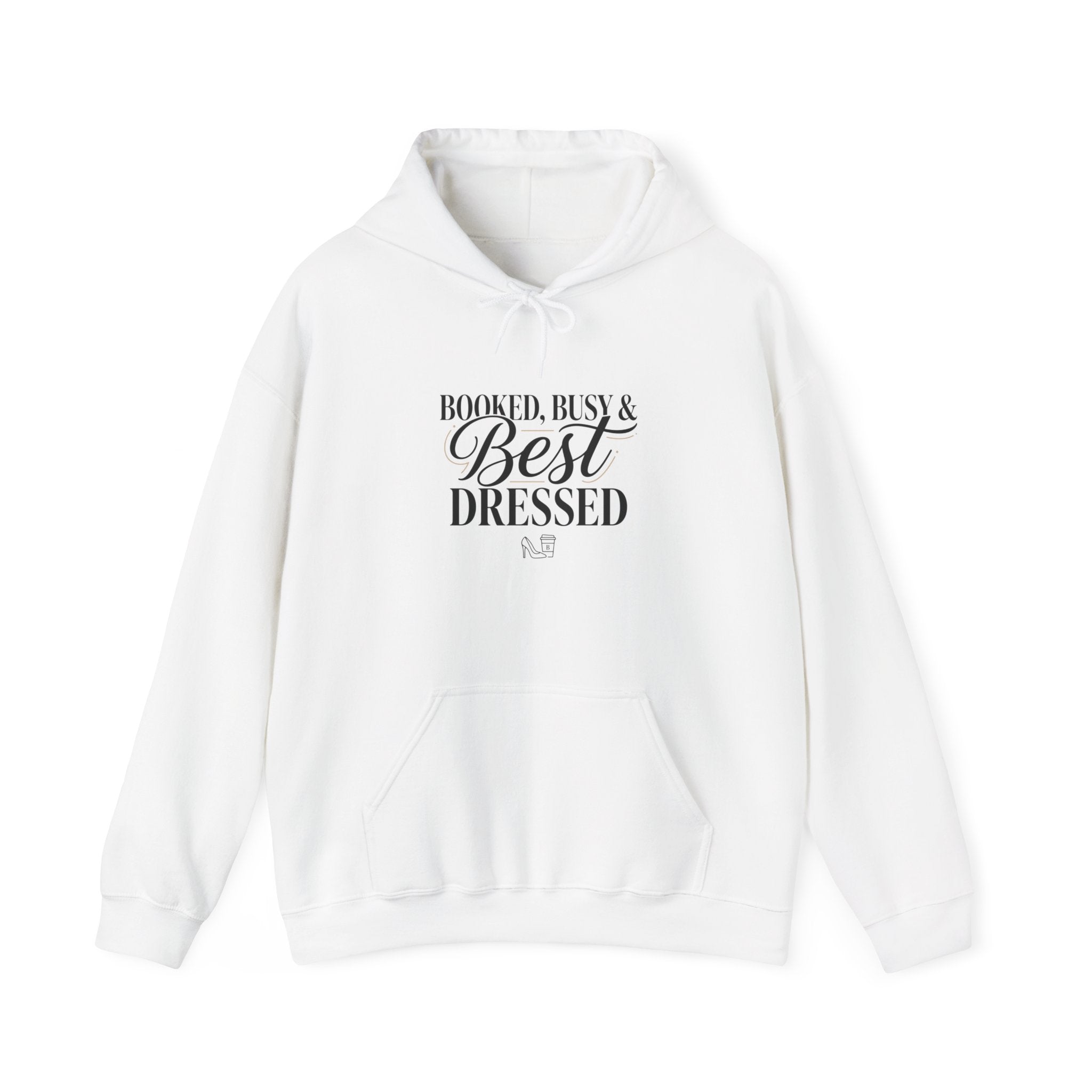 Booked, Busy & Best Dressed Hoodie