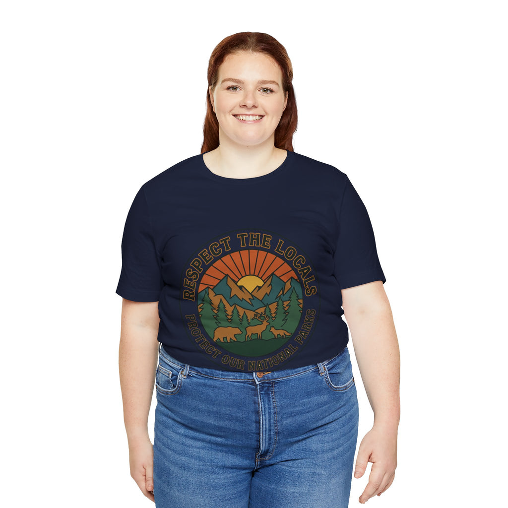 T-Shirt "Schützt unsere Nationalparks"