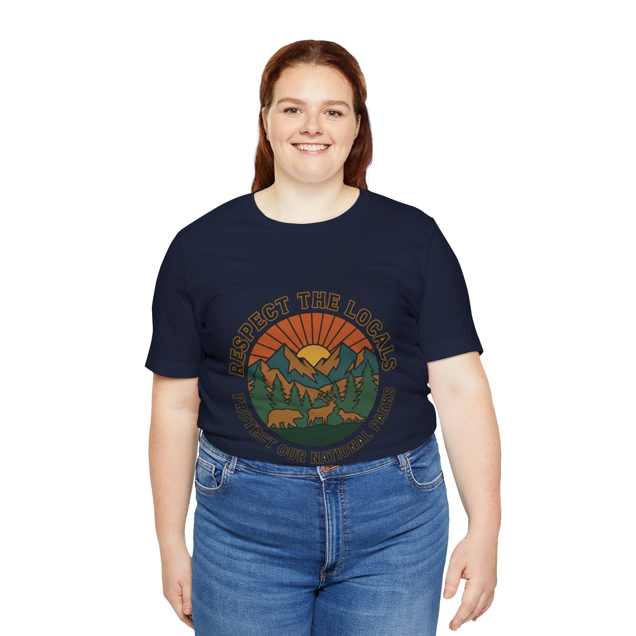 T-Shirt "Schützt unsere Nationalparks"