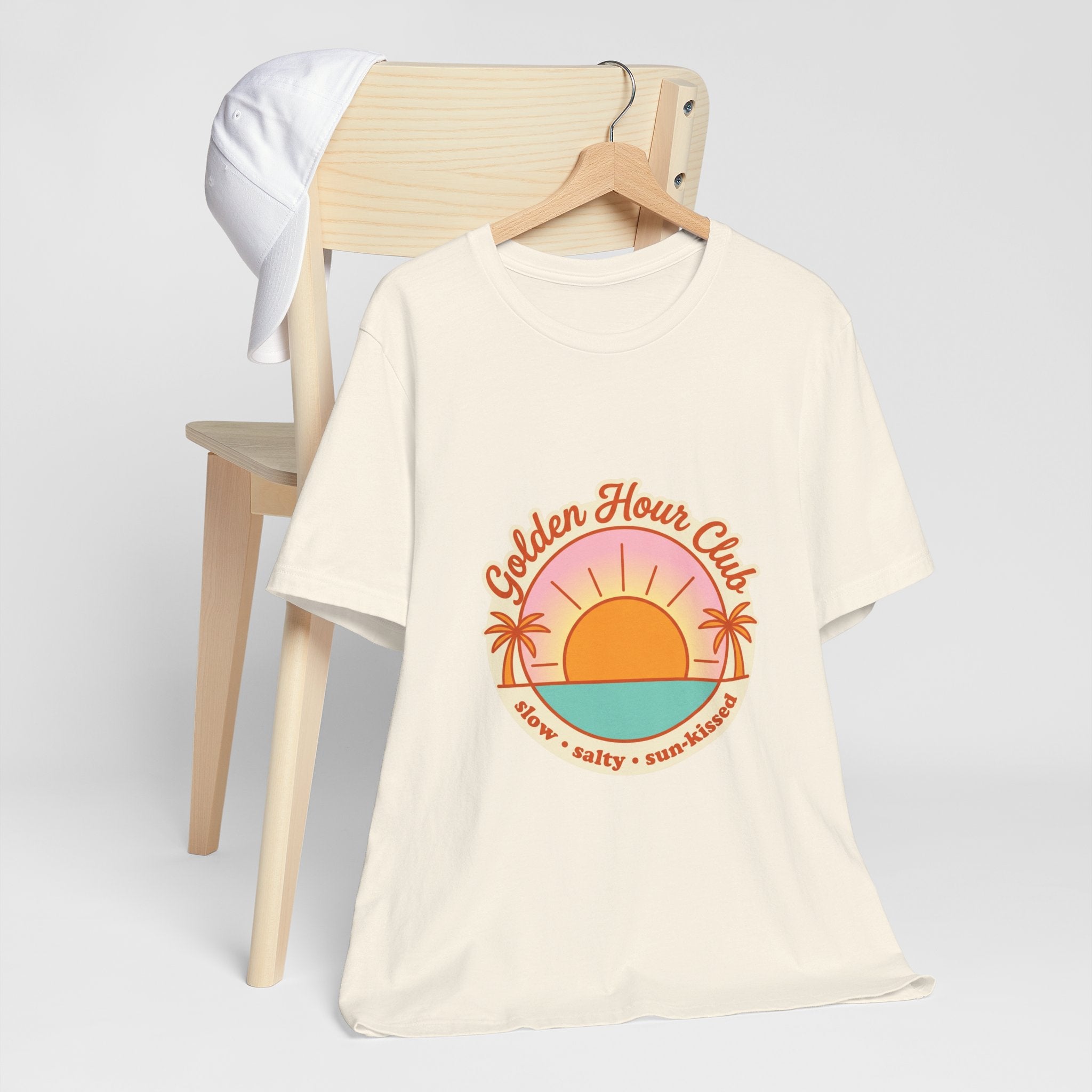 Golden Hour Club Tee | summer aesthetic, coastal vibes