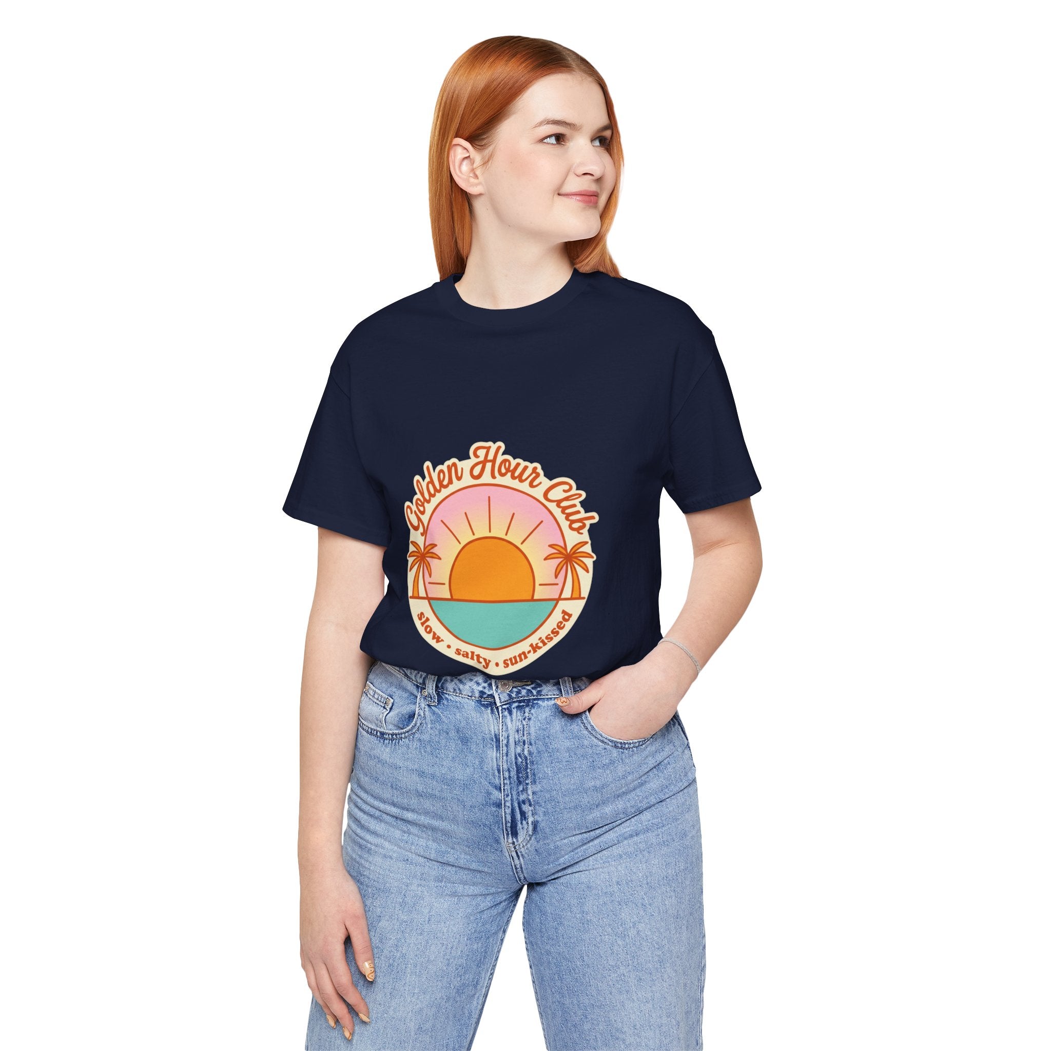 Golden Hour Club Tee | summer aesthetic, coastal vibes