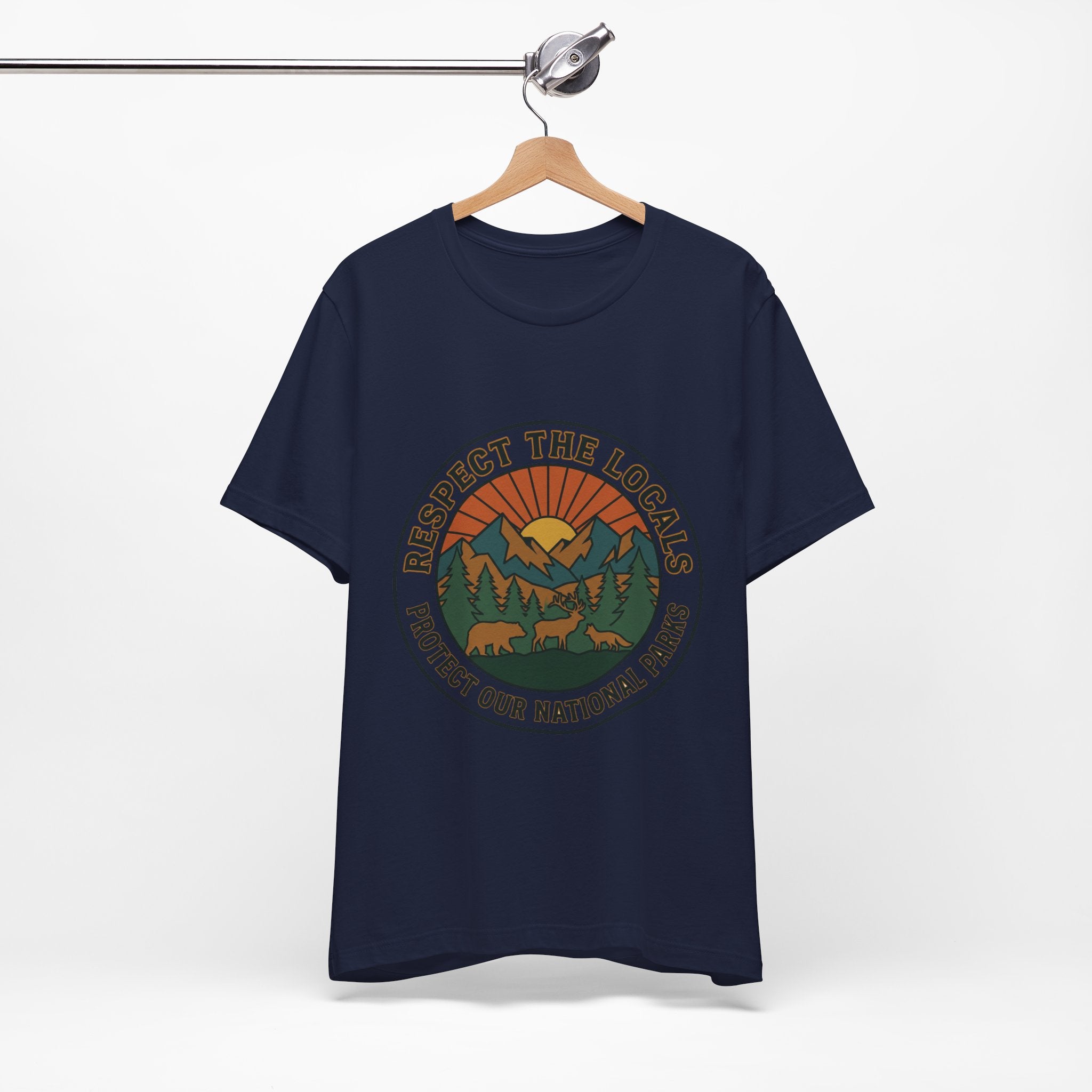 T-Shirt "Schützt unsere Nationalparks"