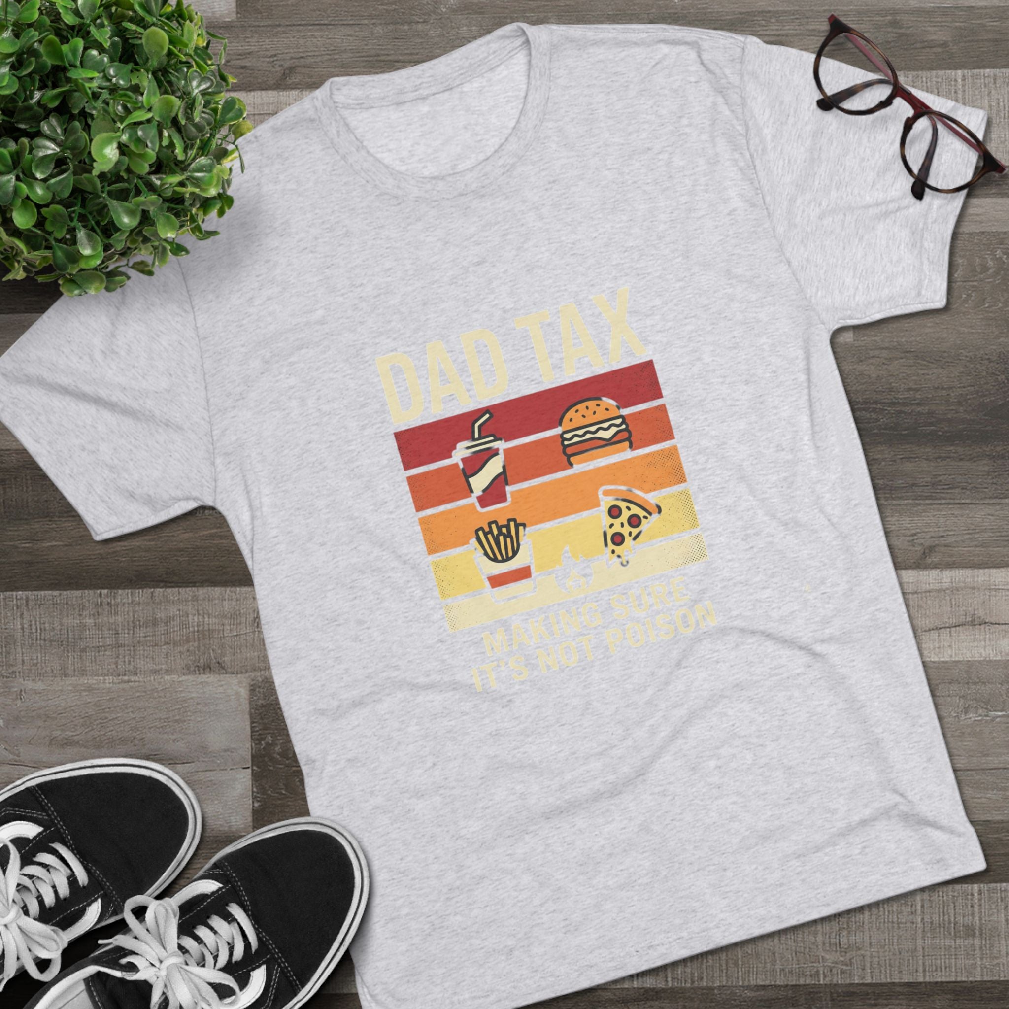 Papa-Steuer T-Shirt – Lustiges Retro-Food-Design