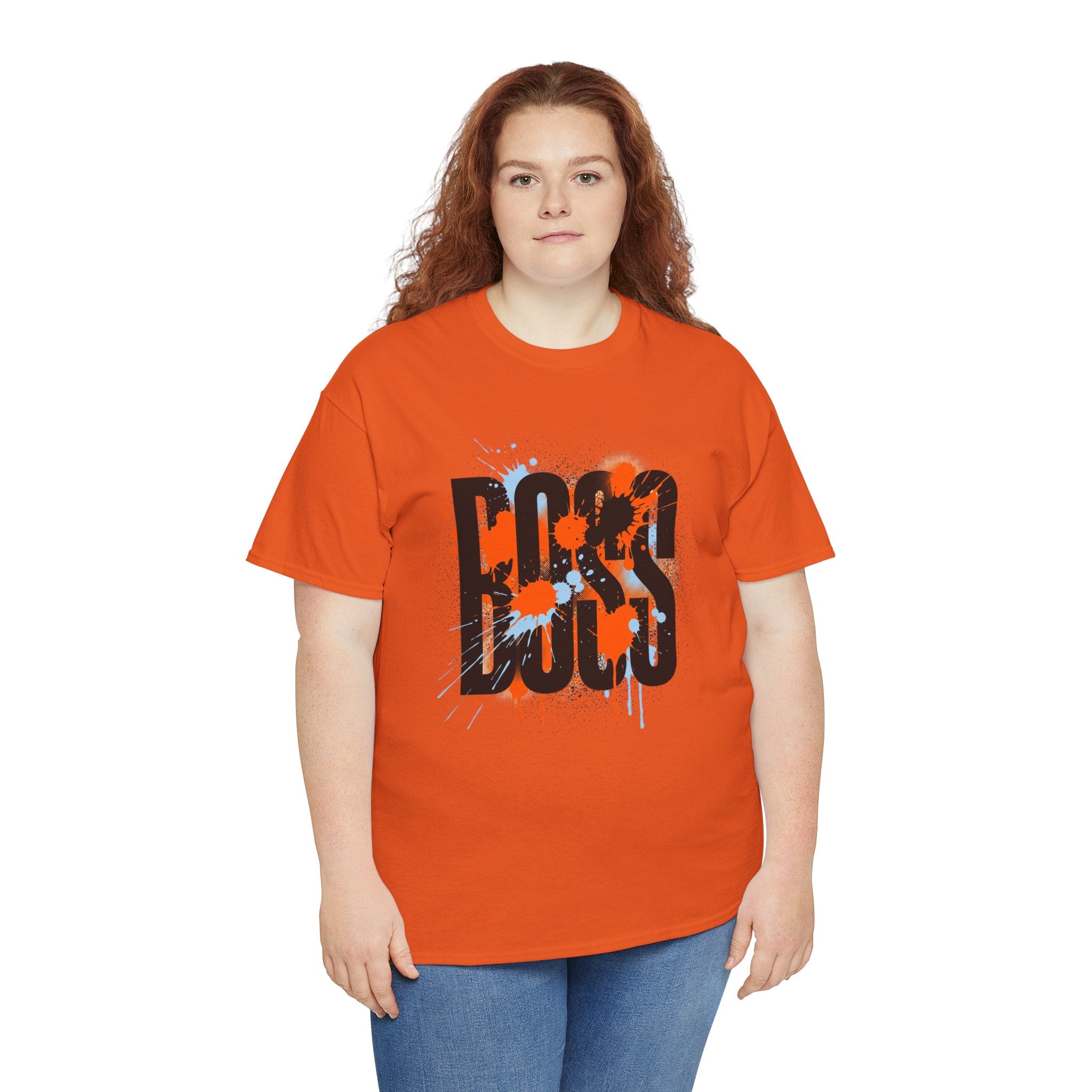 BOSS Graffiti Tee – Street Art Graphic T-Shirt