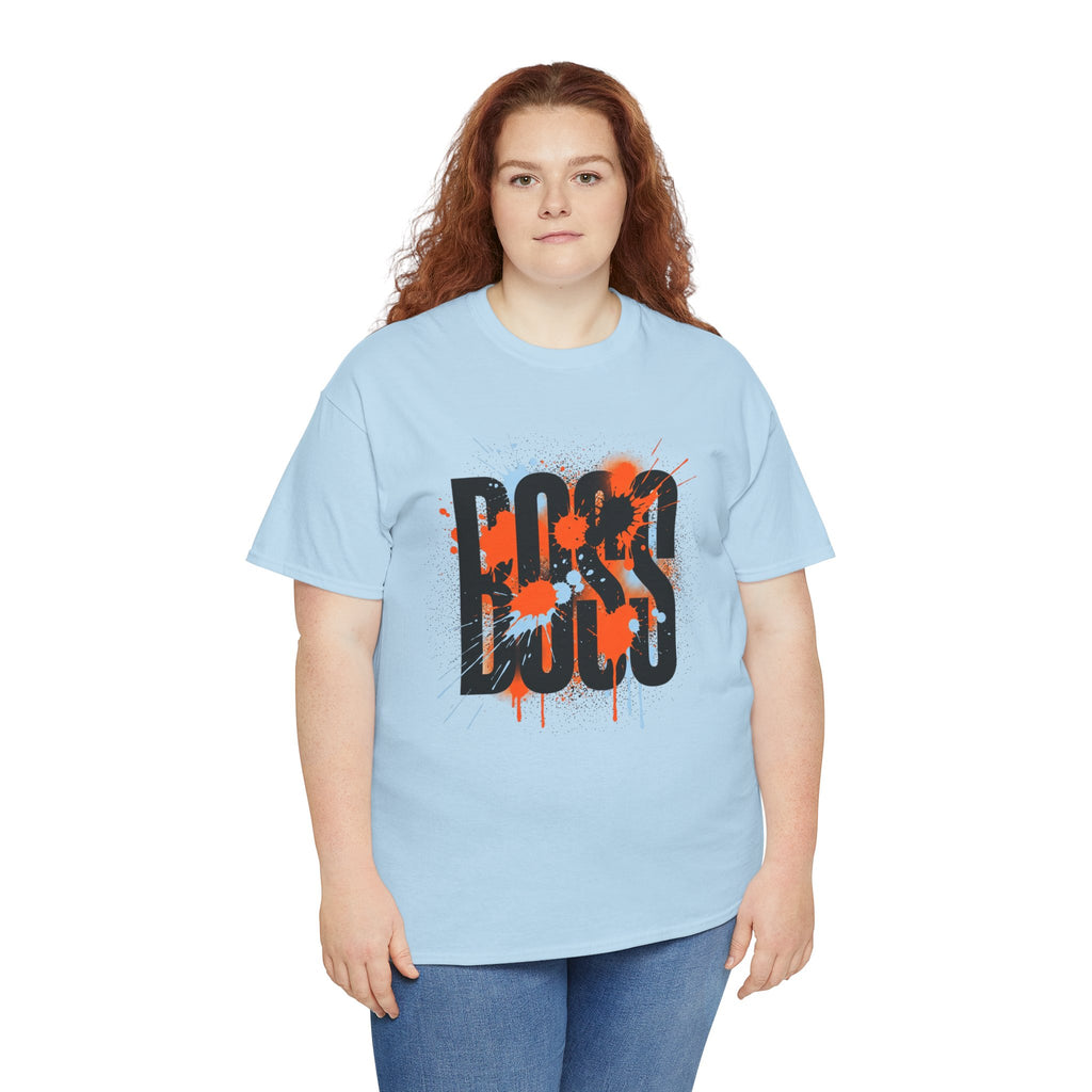 BOSS Graffiti Tee – Street Art Graphic T-Shirt