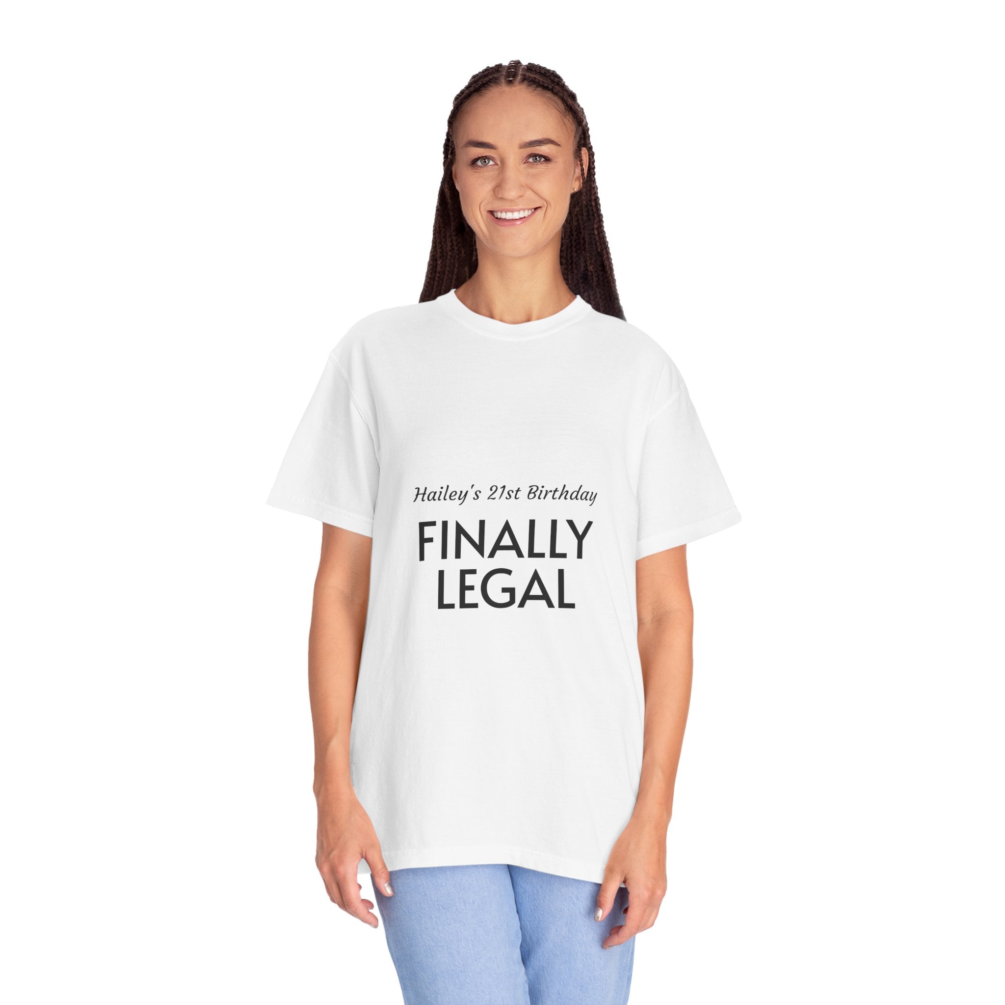 Finally Legal 21st Birthday T-Shirt