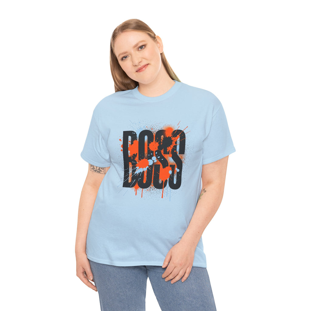 BOSS Graffiti Tee – Street Art Graphic T-Shirt