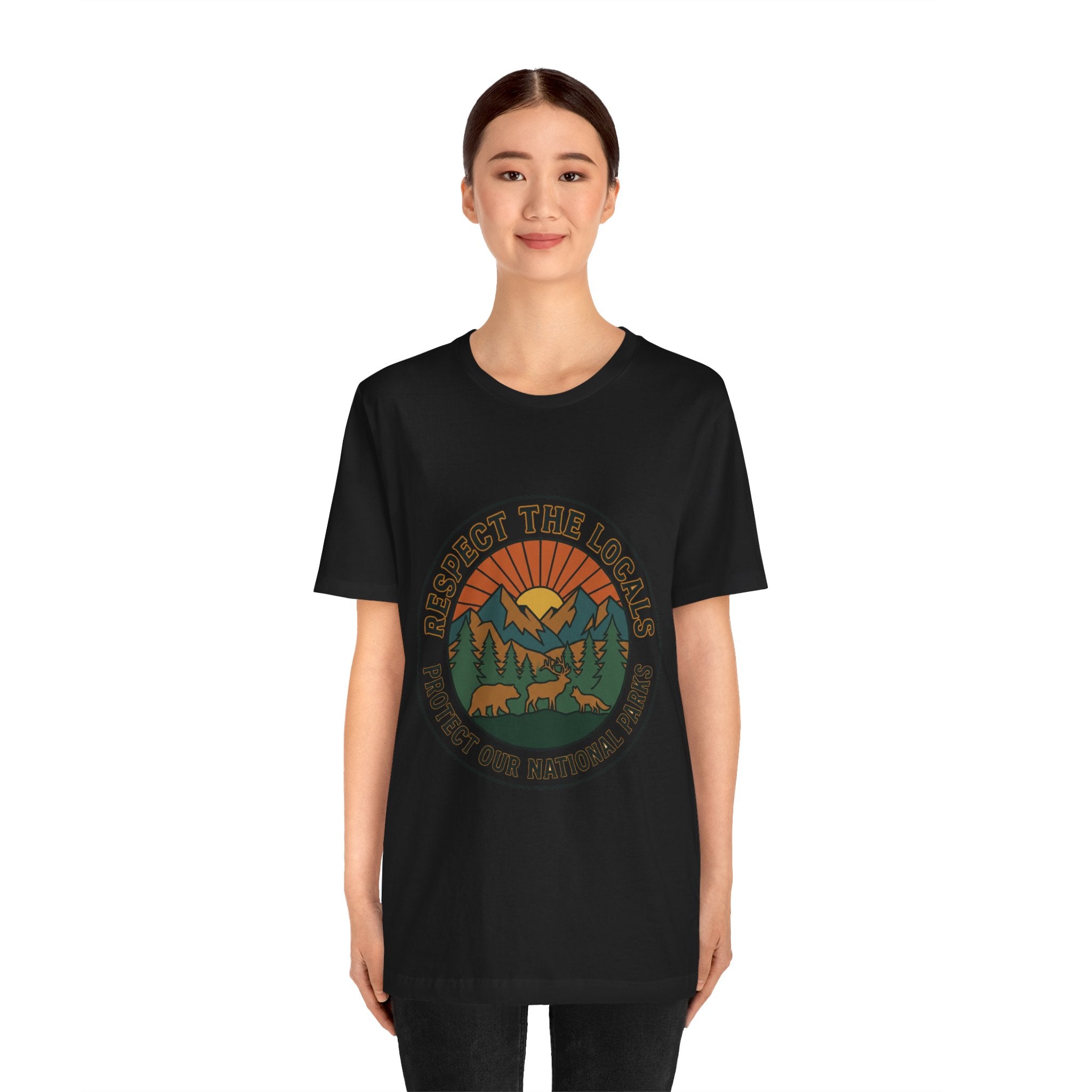 T-Shirt "Schützt unsere Nationalparks"