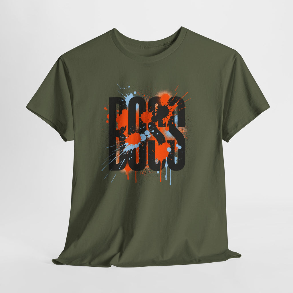 BOSS Graffiti Tee – Street Art Graphic T-Shirt