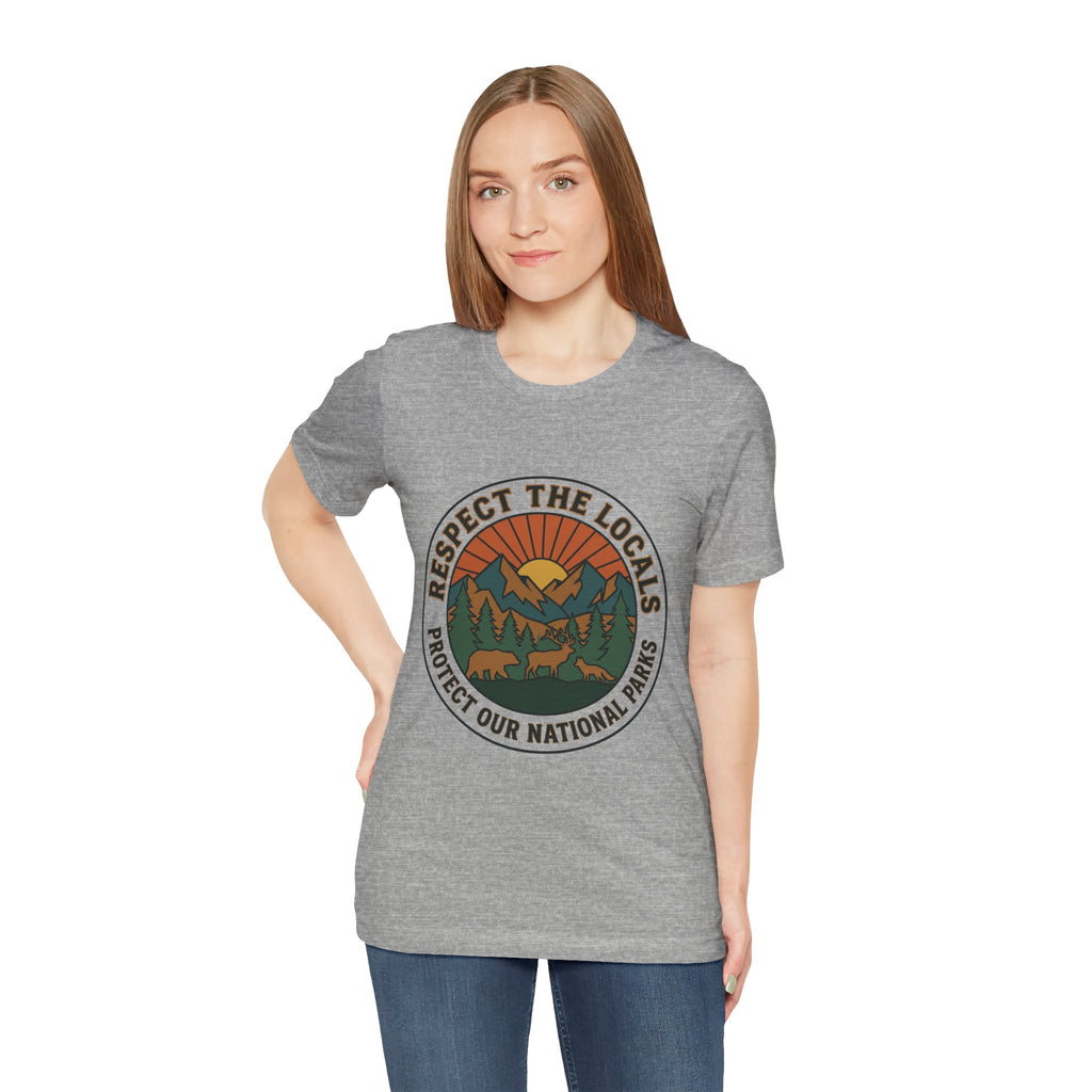 T-Shirt "Schützt unsere Nationalparks"