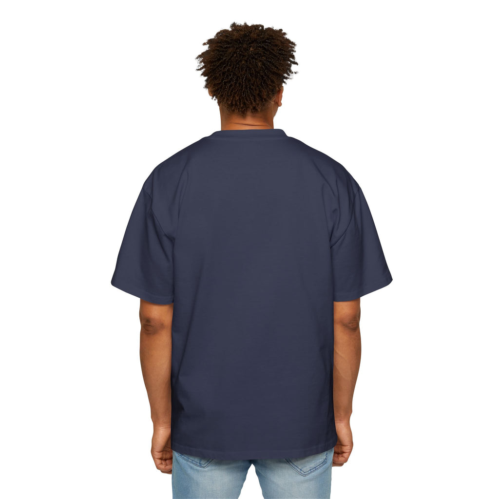 Ausgemustertes Oversized Baumwoll-T-Shirt