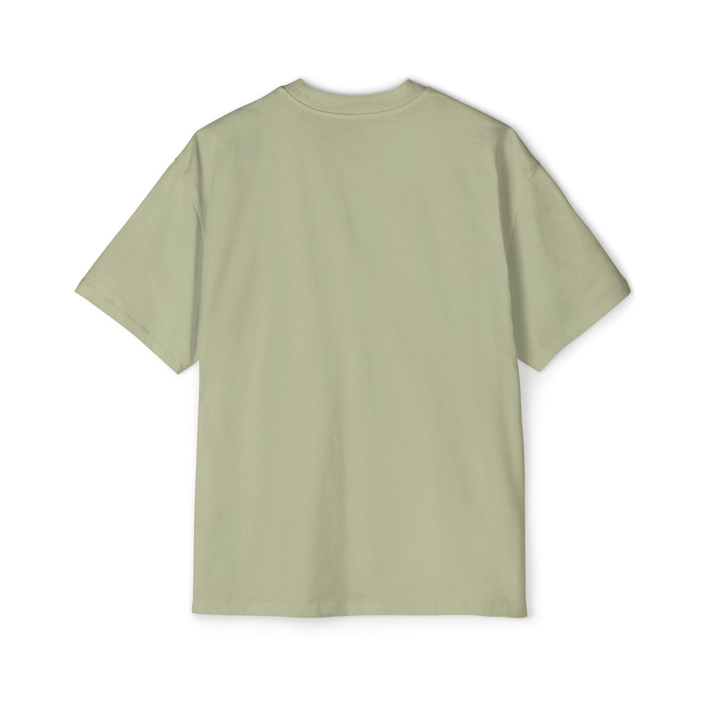 Ausgemustertes Oversized Baumwoll-T-Shirt
