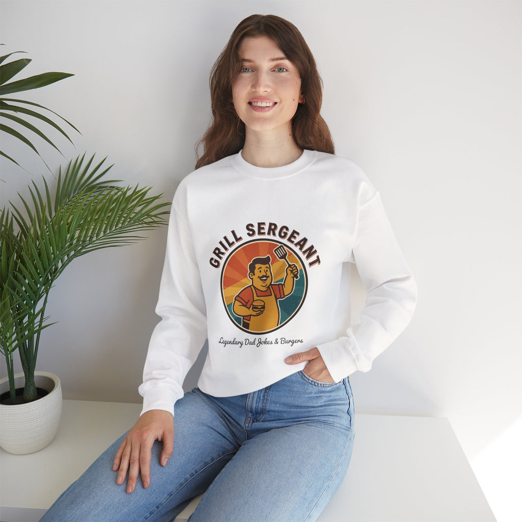 Grill Sergeant Sweatshirt | Father’s Day, Retro Outdoorsy Dad