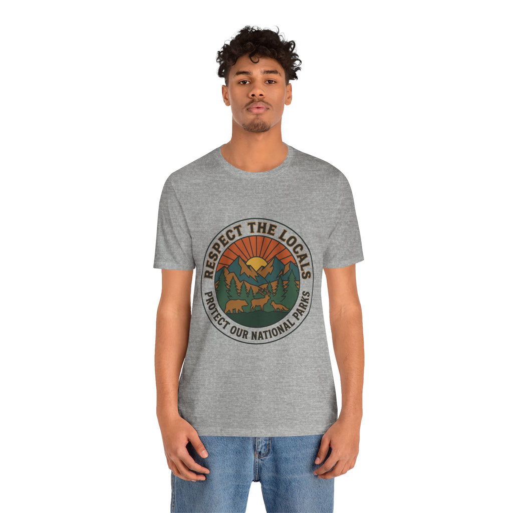 T-Shirt "Schützt unsere Nationalparks"